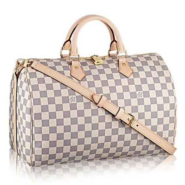 Louis Vuitton Damier Azur Canvas Speedy Bandouliere 35 N41372
