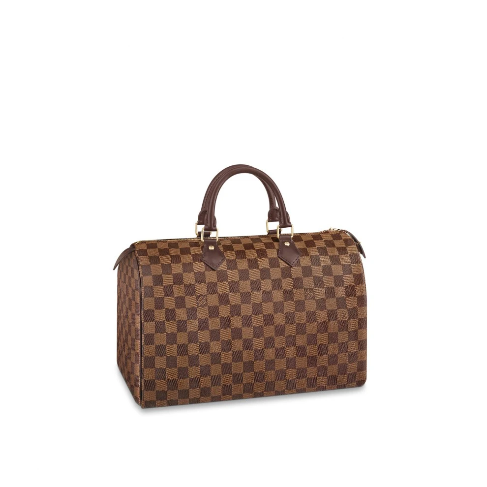 Louis Vuitton Damier Ebene Canvas Speedy 35 N41363