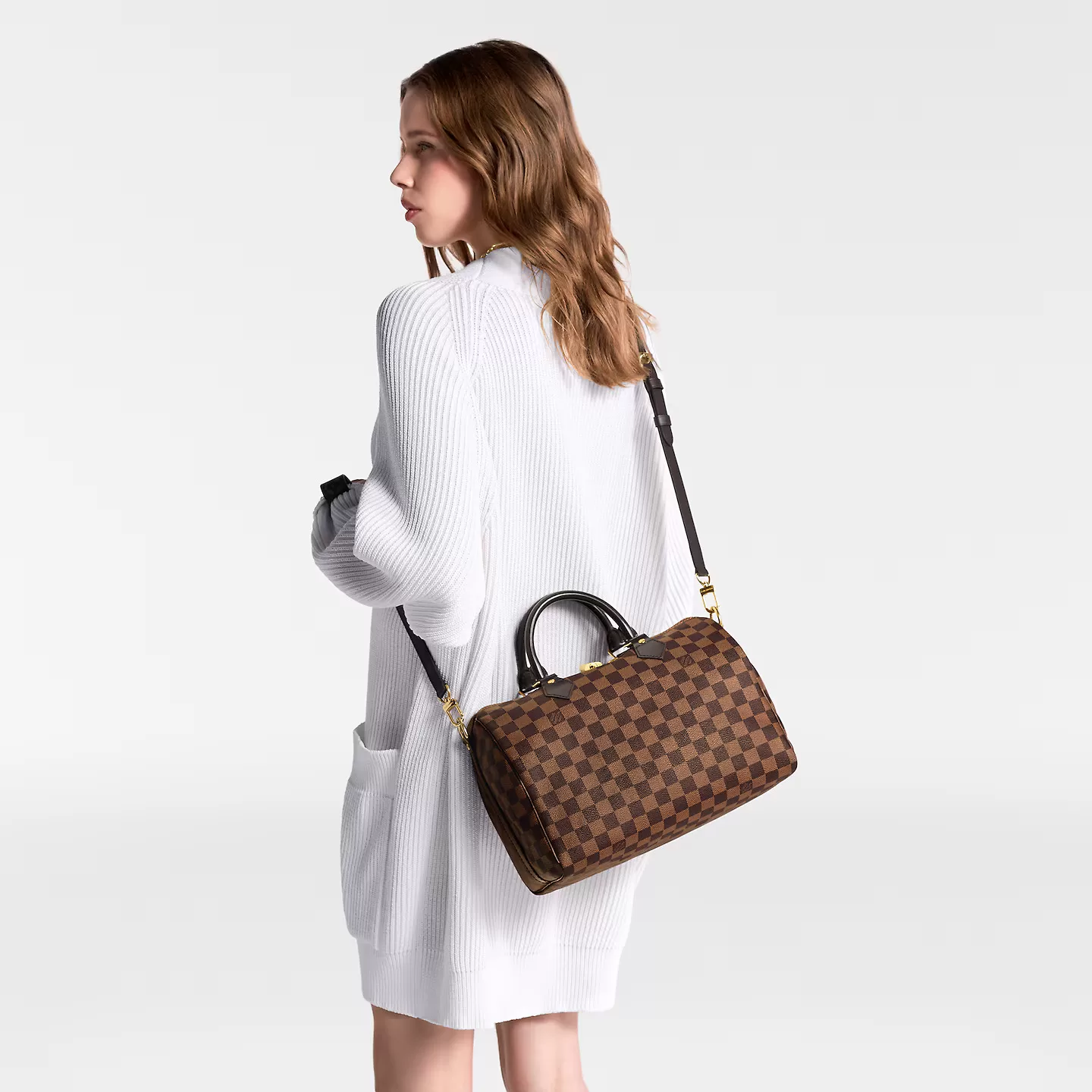 Louis vuitton locations Louis Vuitton Damier Ebene N40590 Speedy Bandoulière 30