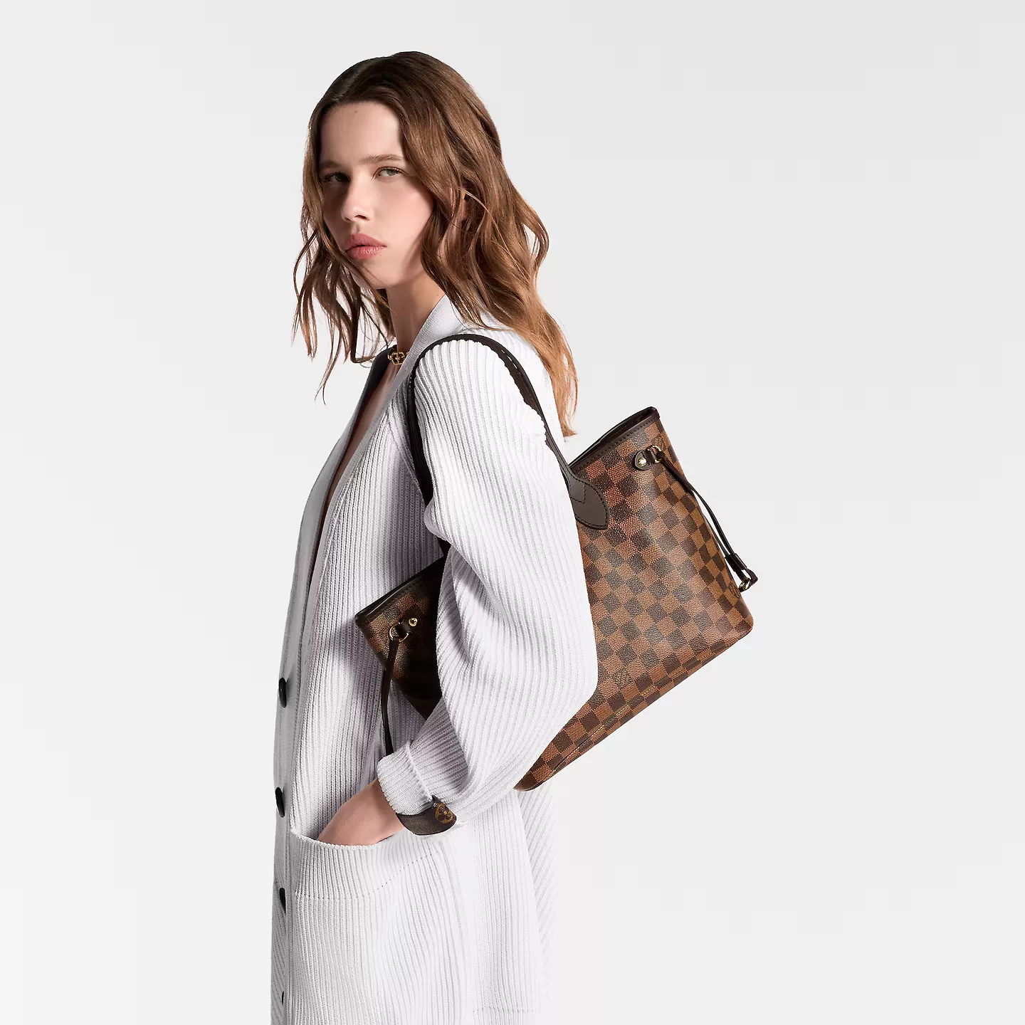 Louis vuitton locations Louis Vuitton Damier Ebene N40600 Neverfull PM