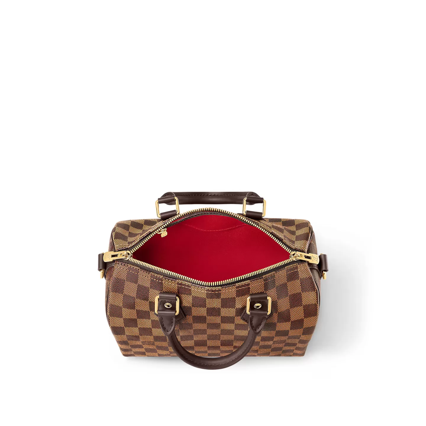 Replica bags lv Louis Vuitton Damier Ebene Speedy Bandouliere 25 N40575