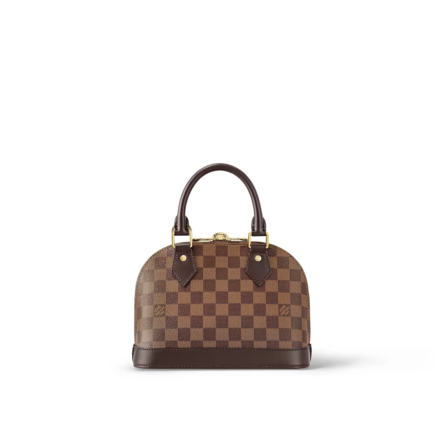 Louis vuitton locations Louis Vuitton Damier Ebene coated canvas N41221 Alma BB
