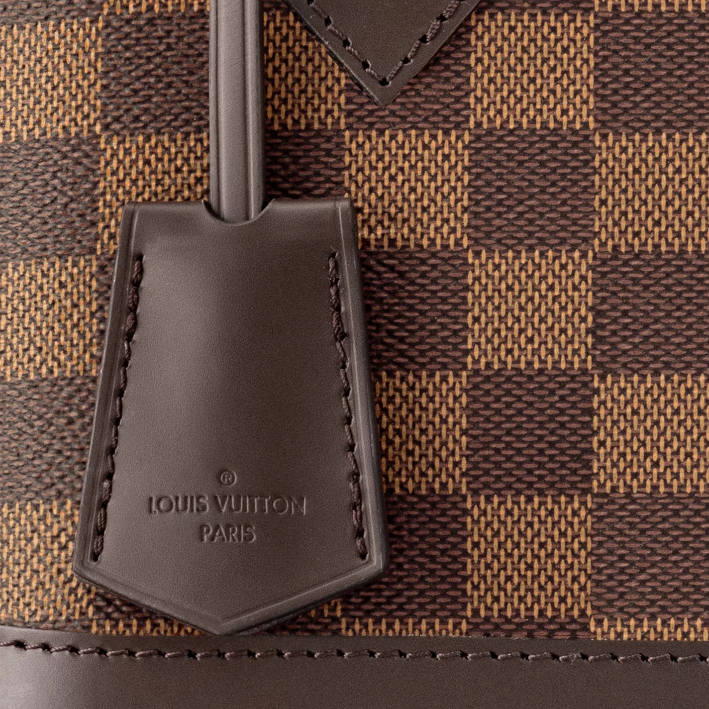 Louis vuitton locations Louis Vuitton Damier Ebene coated canvas N41221 Alma BB