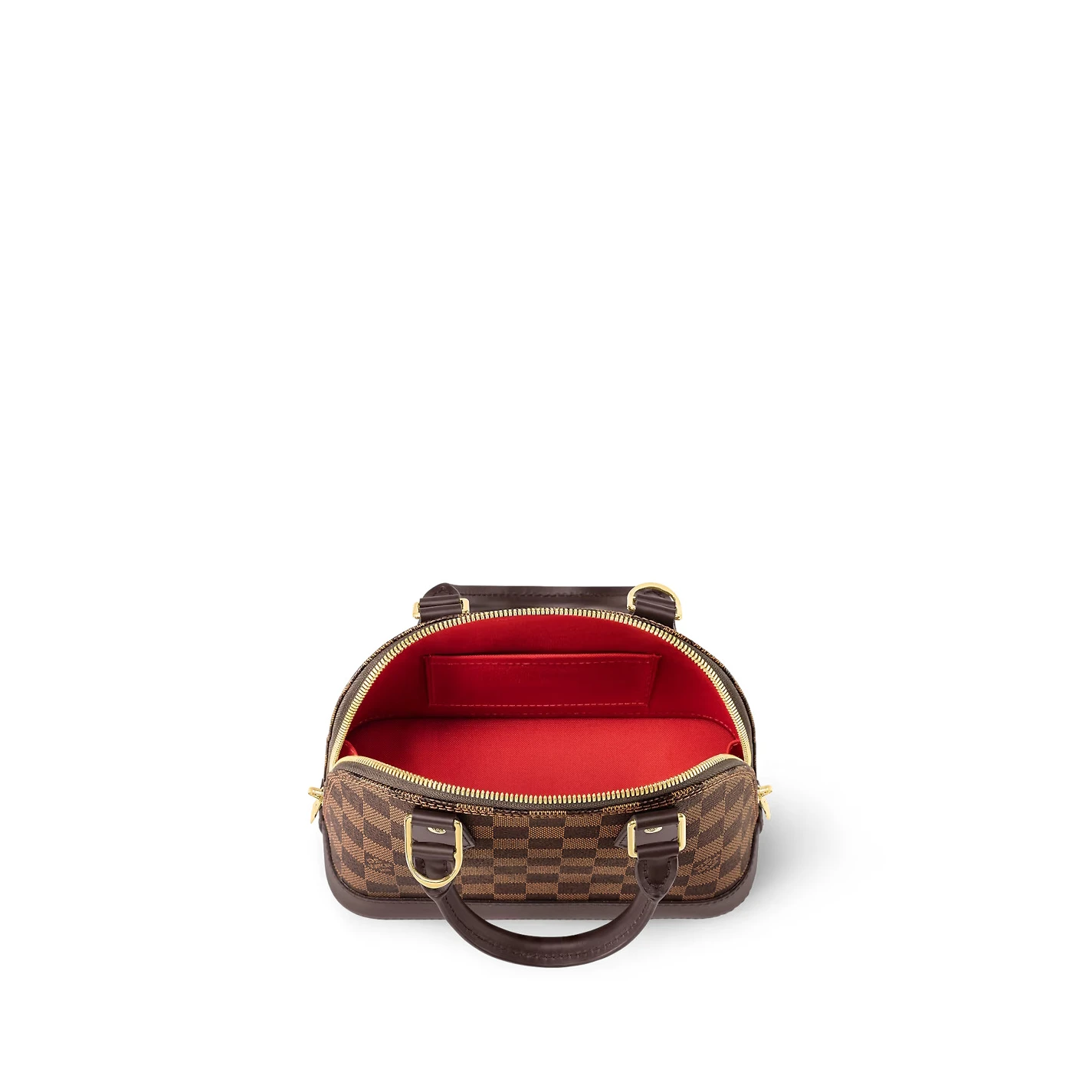 Louis vuitton locations Louis Vuitton Damier Ebene coated canvas N41221 Alma BB