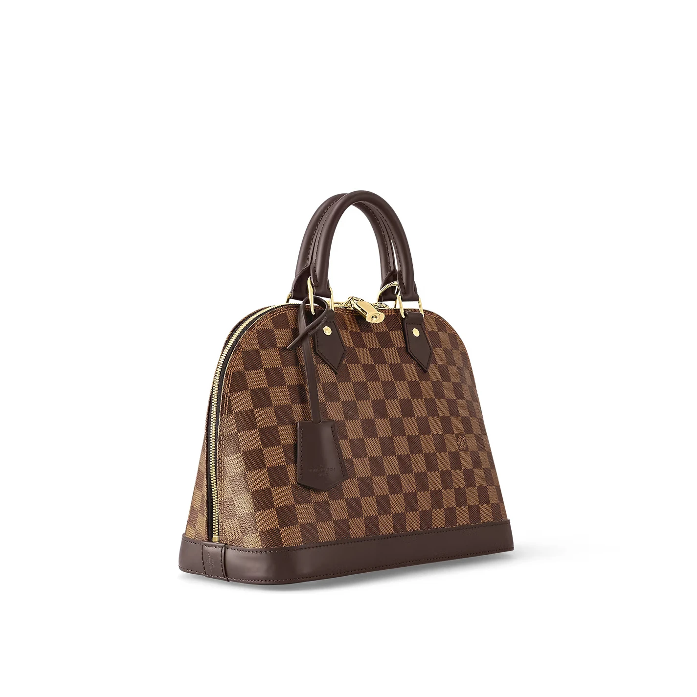 Louis vuitton locations Louis Vuitton Damier Ebene coated canvas N53151 Alma PM