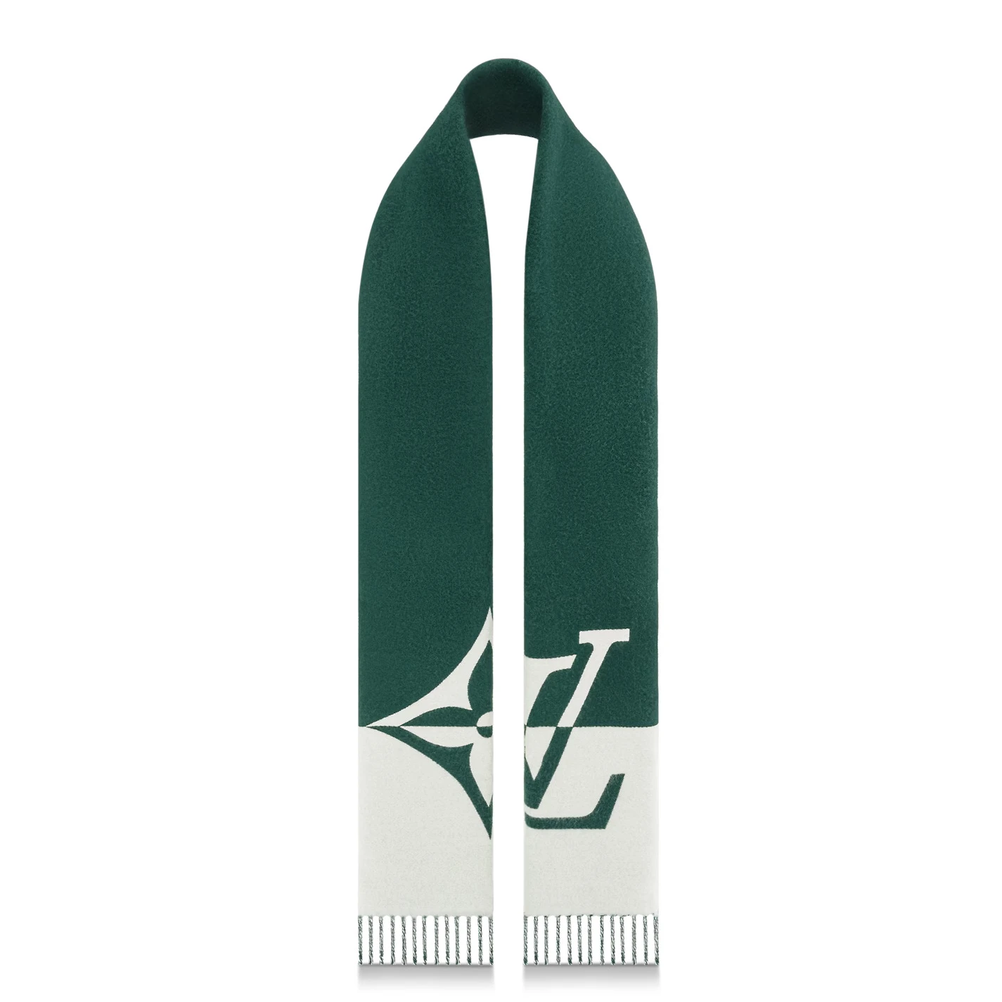 Mythick.ru Louis Vuitton Dark Green M79139 Graphic Dual Scarf