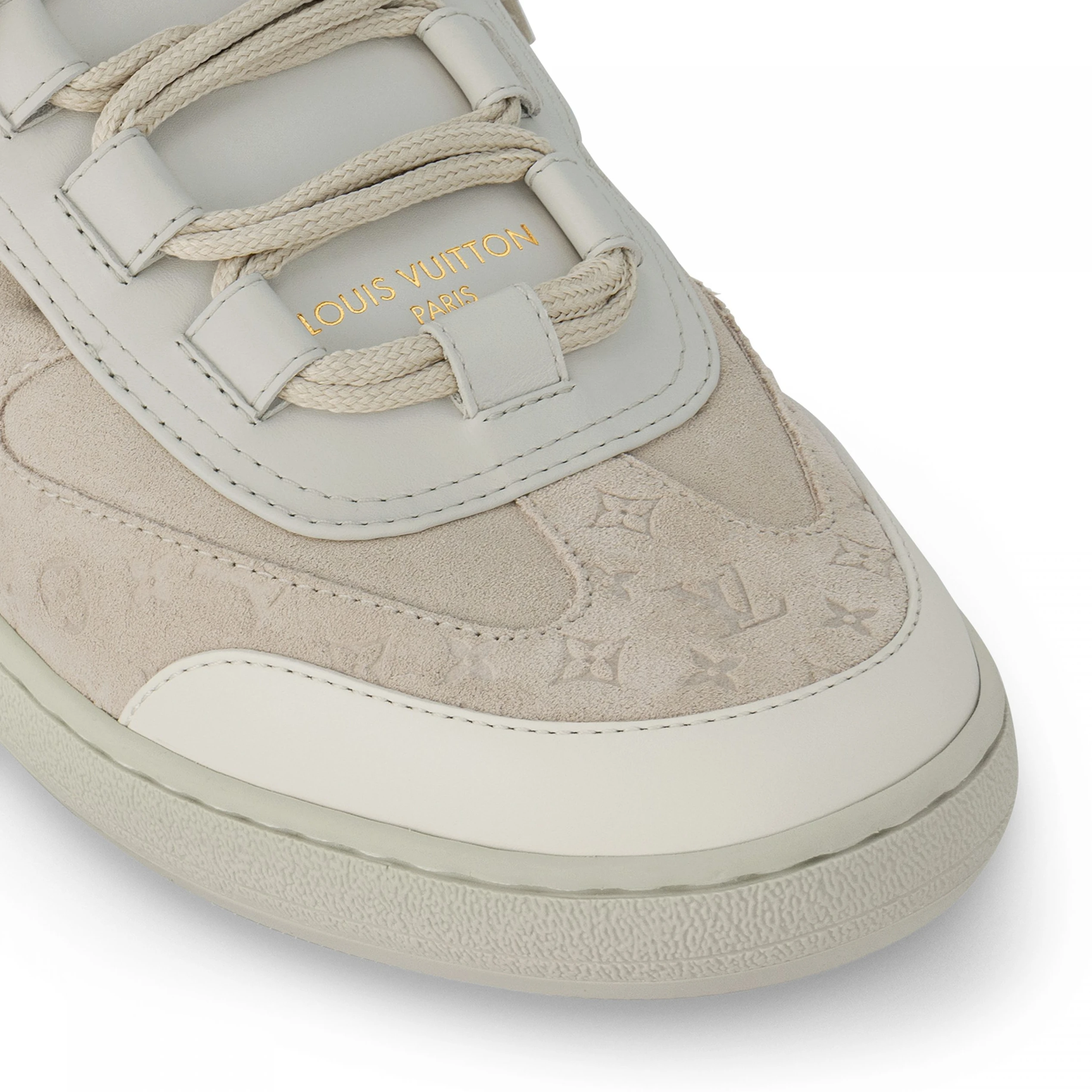 Replica bags lv Louis Vuitton FLIGHT MODE Lous Open Back Sneaker Light Gray 1ACADJ