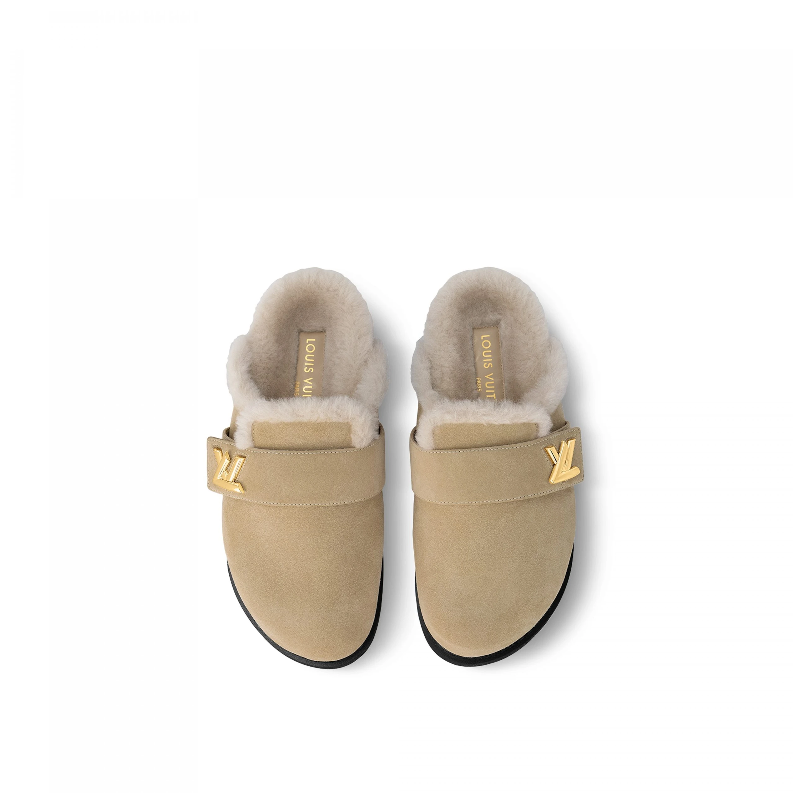 Lv belts replica Louis Vuitton Flight Mode LV Cosy Flat Comfort Clog Nude 1AC6Z3