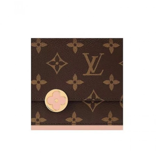 Lv belts replica Louis Vuitton Flore Wallet Pink M67405 Fuchsia M64585