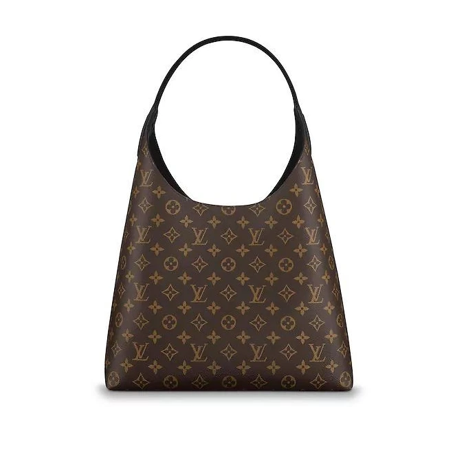 Top lv Louis Vuitton Flower Hobo M43545