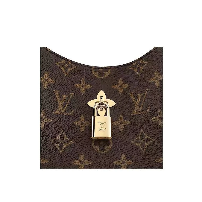 Top lv Louis Vuitton Flower Hobo M43545