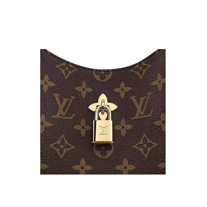 Top lv Louis Vuitton Flower Hobo M43547