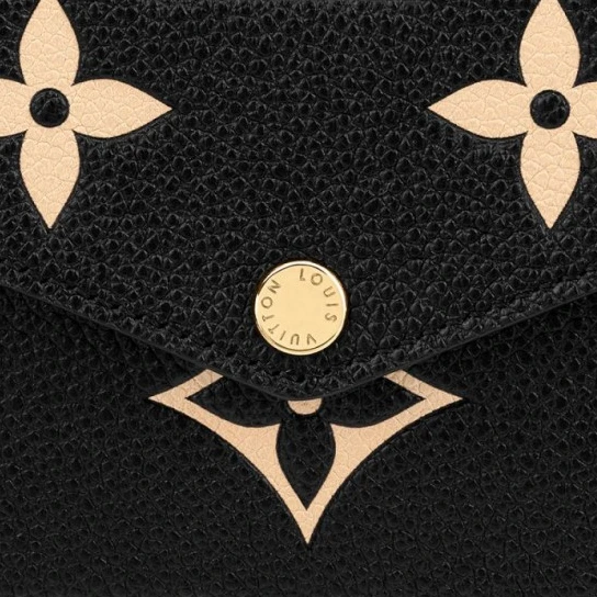 Replica bag Louis Vuitton Félicie Pochette Gray M69977 Black M80482