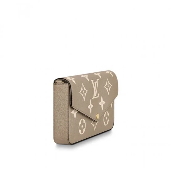 Replica bag Louis Vuitton Félicie Pochette Gray M69977 Black M80482