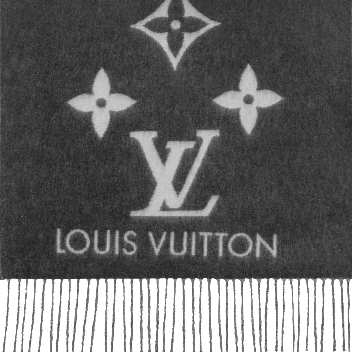 Lv belts replica Louis Vuitton Grey M76336 Reykjavik Gradient Scarf