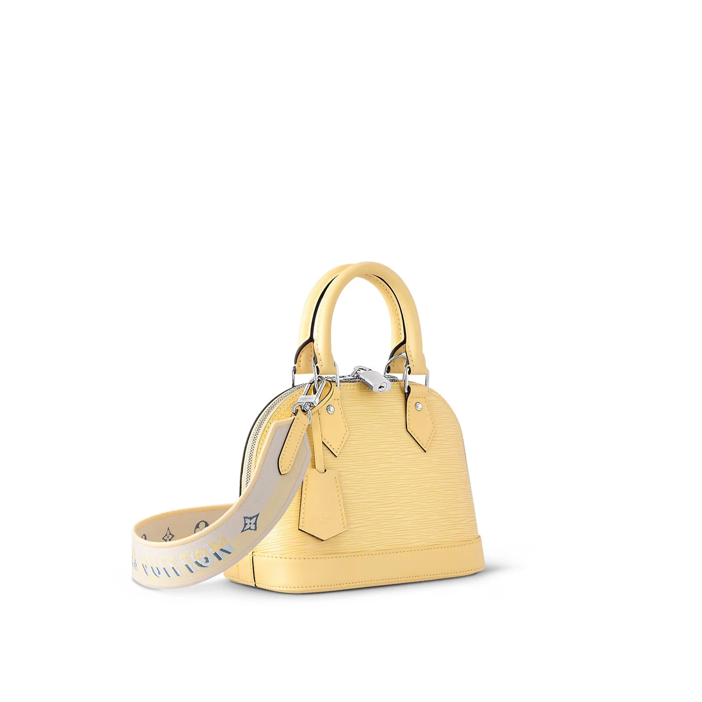 Top lv Louis Vuitton Jaune Plume Yellow M22213 Alma BB