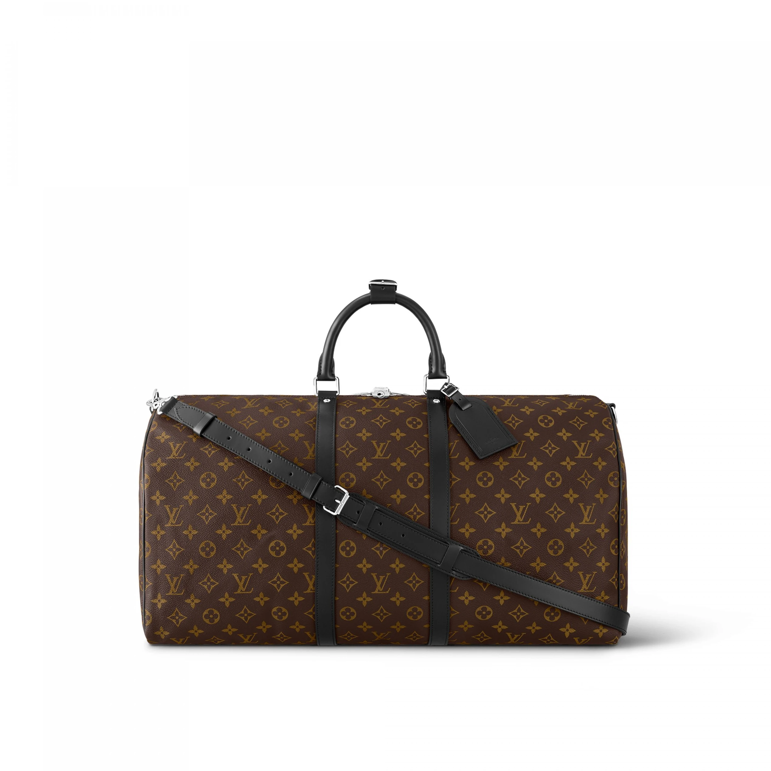 Louis Vuitton Keepall Bandouliere 55 Black M56714