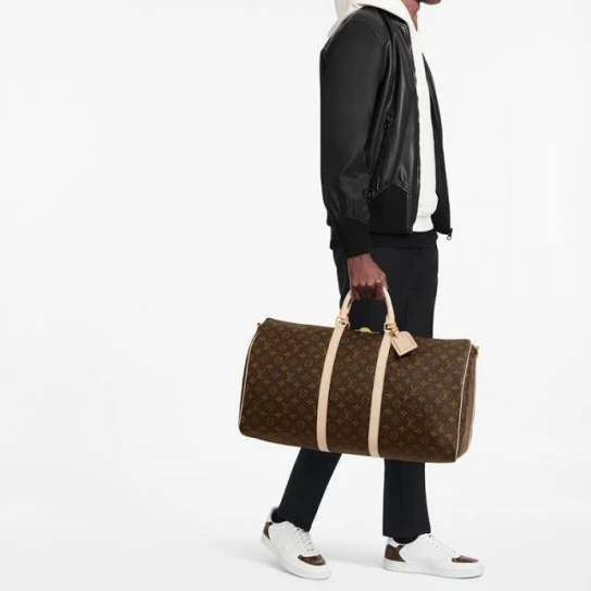 Replica bags lv Louis Vuitton Keepall Bandouliere 55 M41414
