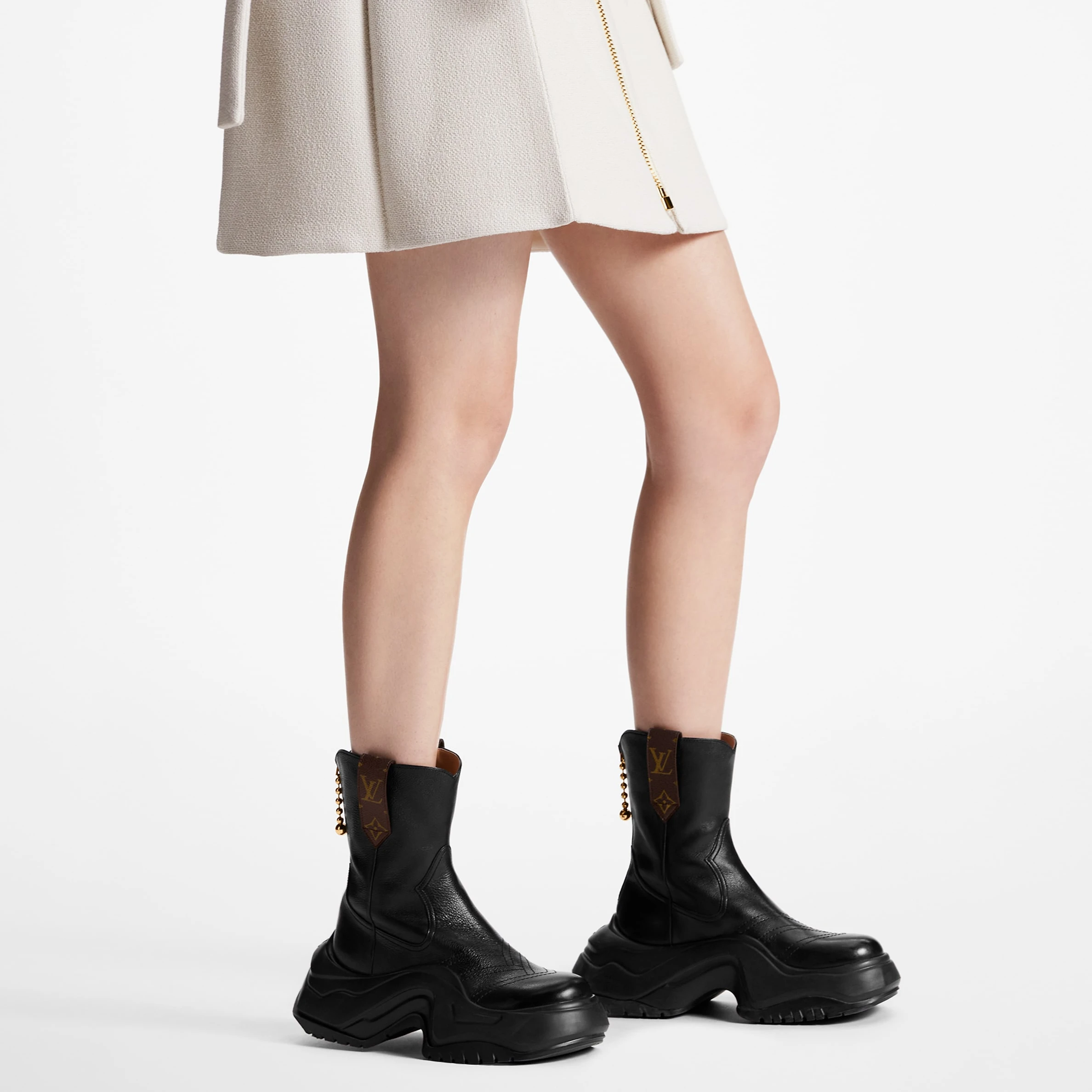 Lv belts replica Louis Vuitton LV Archlight 2.0 Platform Ankle Boot Black 1ABHT6