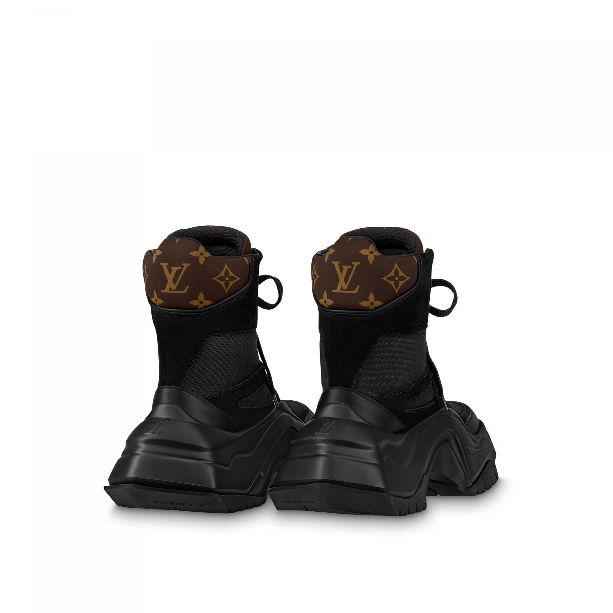 Mythick ru Louis Vuitton LV Archlight 2.0 Platform Ankle Boot Black 1ABI15