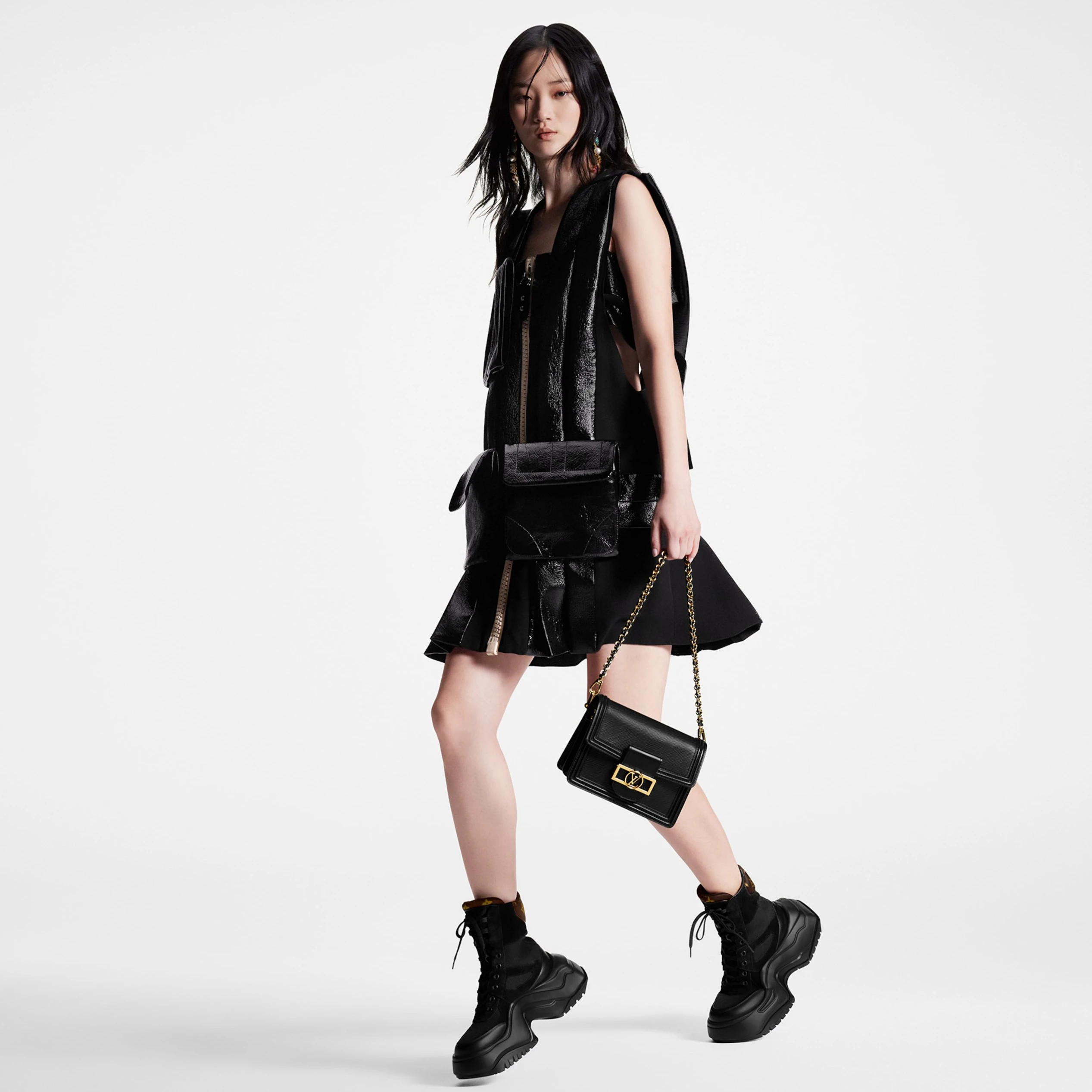 Mythick ru Louis Vuitton LV Archlight 2.0 Platform Ankle Boot Black 1ABI15