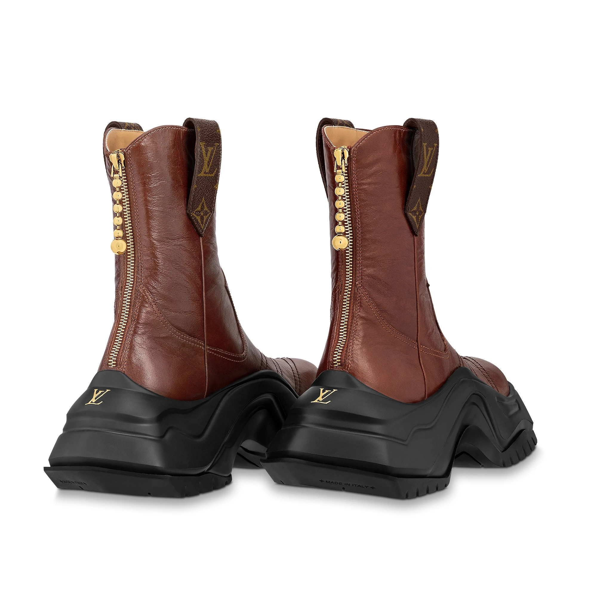 Mythick Louis Vuitton LV Archlight 2.0 Platform Ankle Boot Brown 1ABHSQ