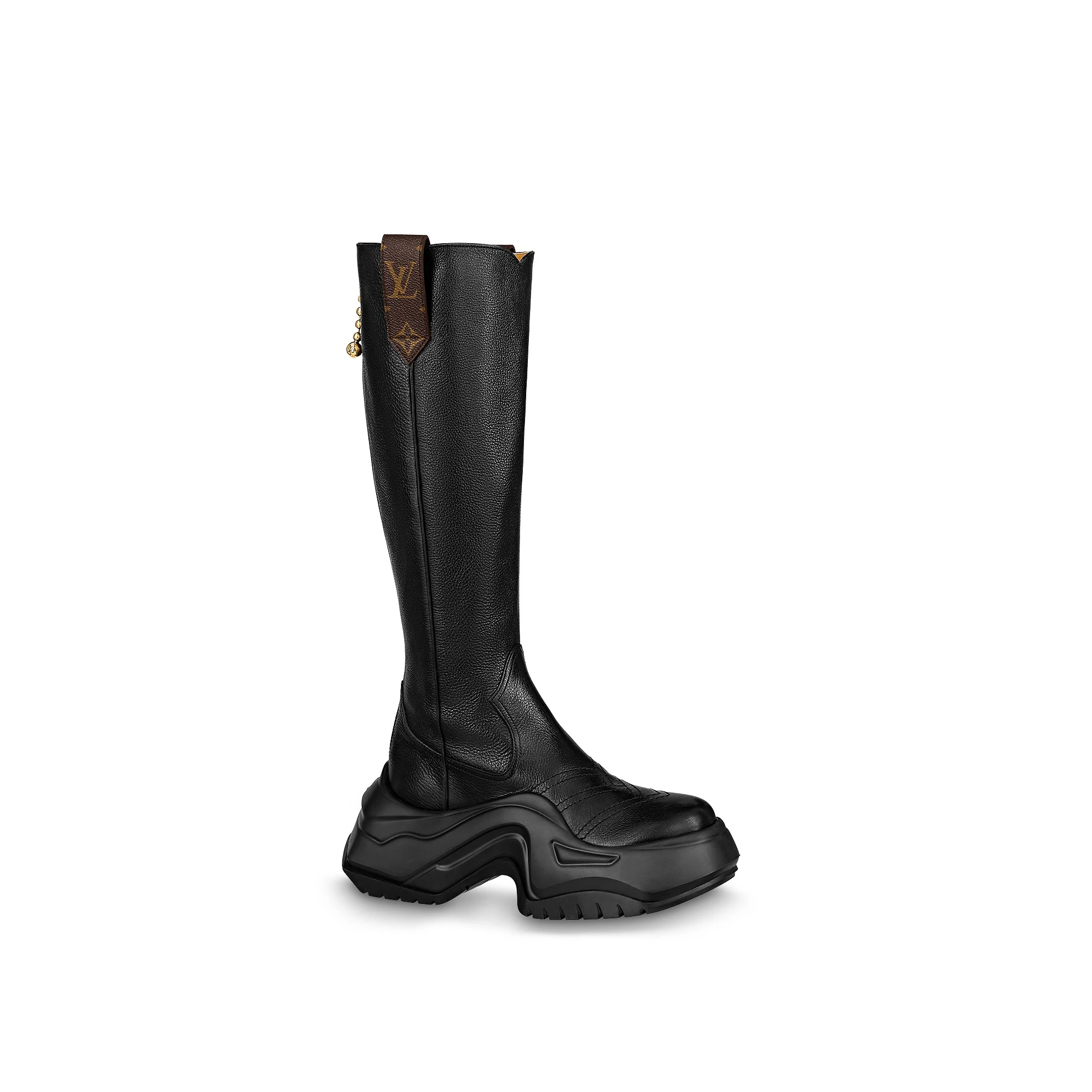 Louis Vuitton LV Archlight 2.0 Platform High Boot Black 1ABHSY