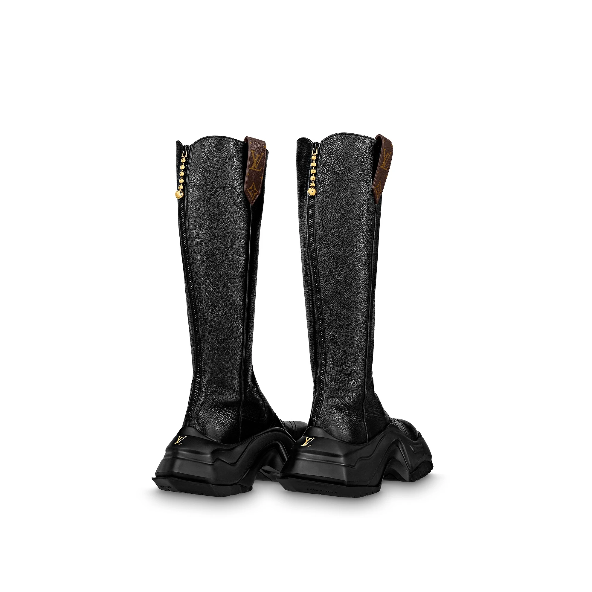 Mythick ru Louis Vuitton LV Archlight 2.0 Platform High Boot Black 1ABHSY