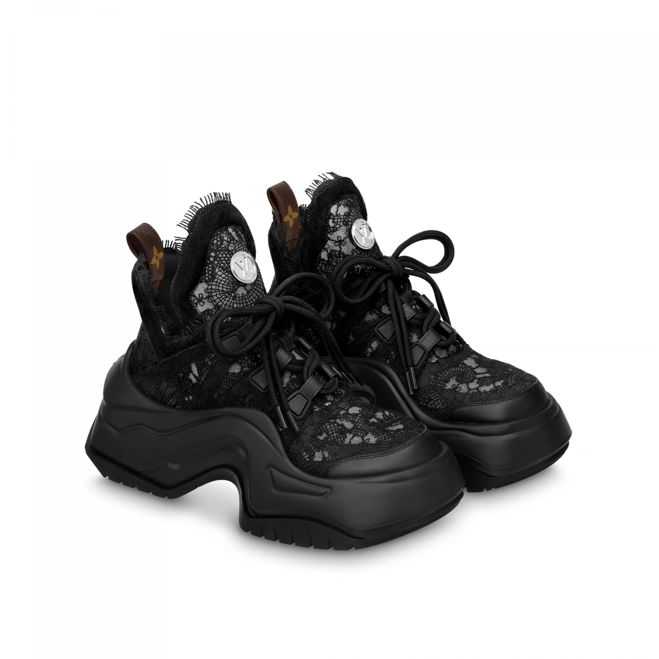 Mythick ru Louis Vuitton LV Archlight 2.0 Platform Sneaker Black 1ABI3U