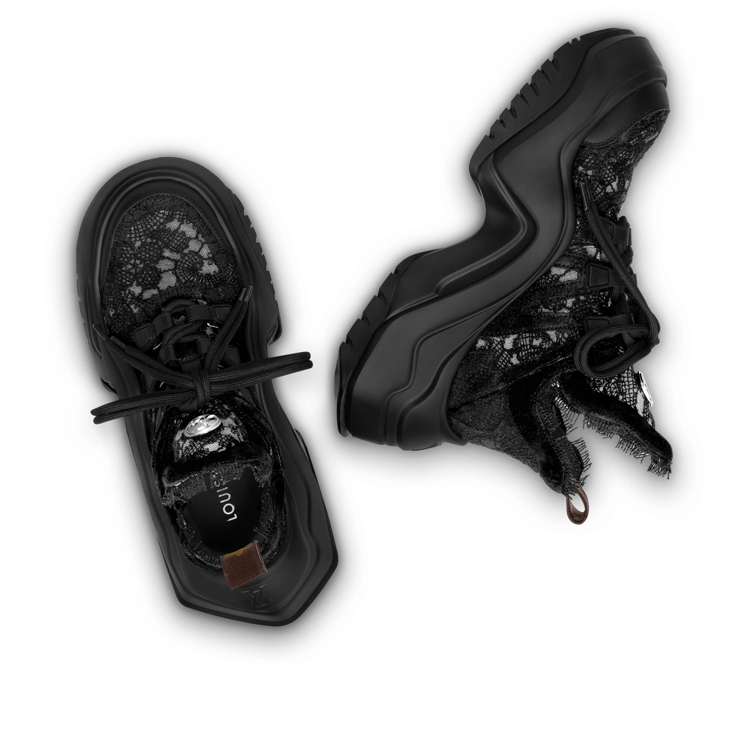 Mythick ru Louis Vuitton LV Archlight 2.0 Platform Sneaker Black 1ABI3U