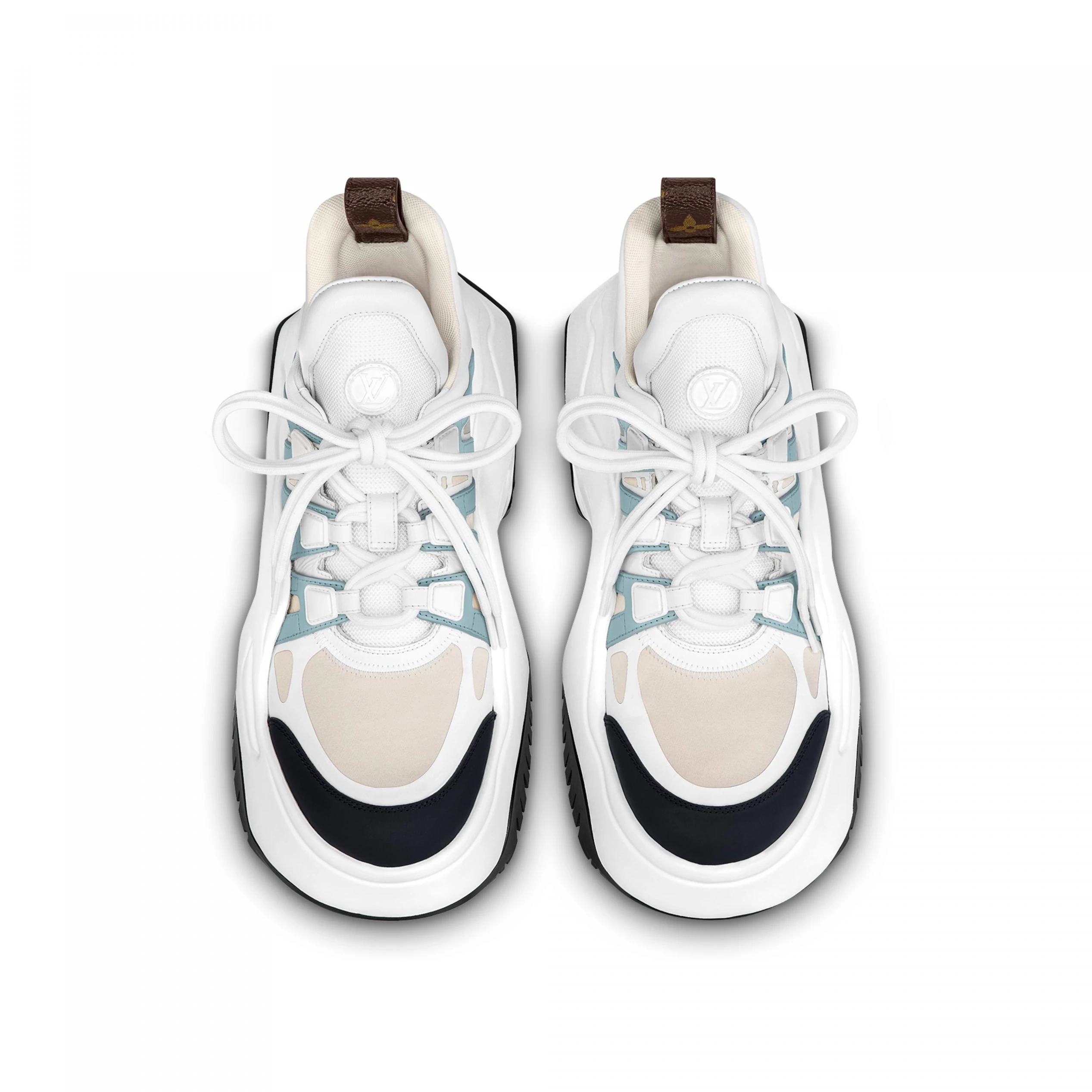 Louis vuitton locations Louis Vuitton LV Archlight 2.0 Platform Sneaker Blue Gray 1ABIHW