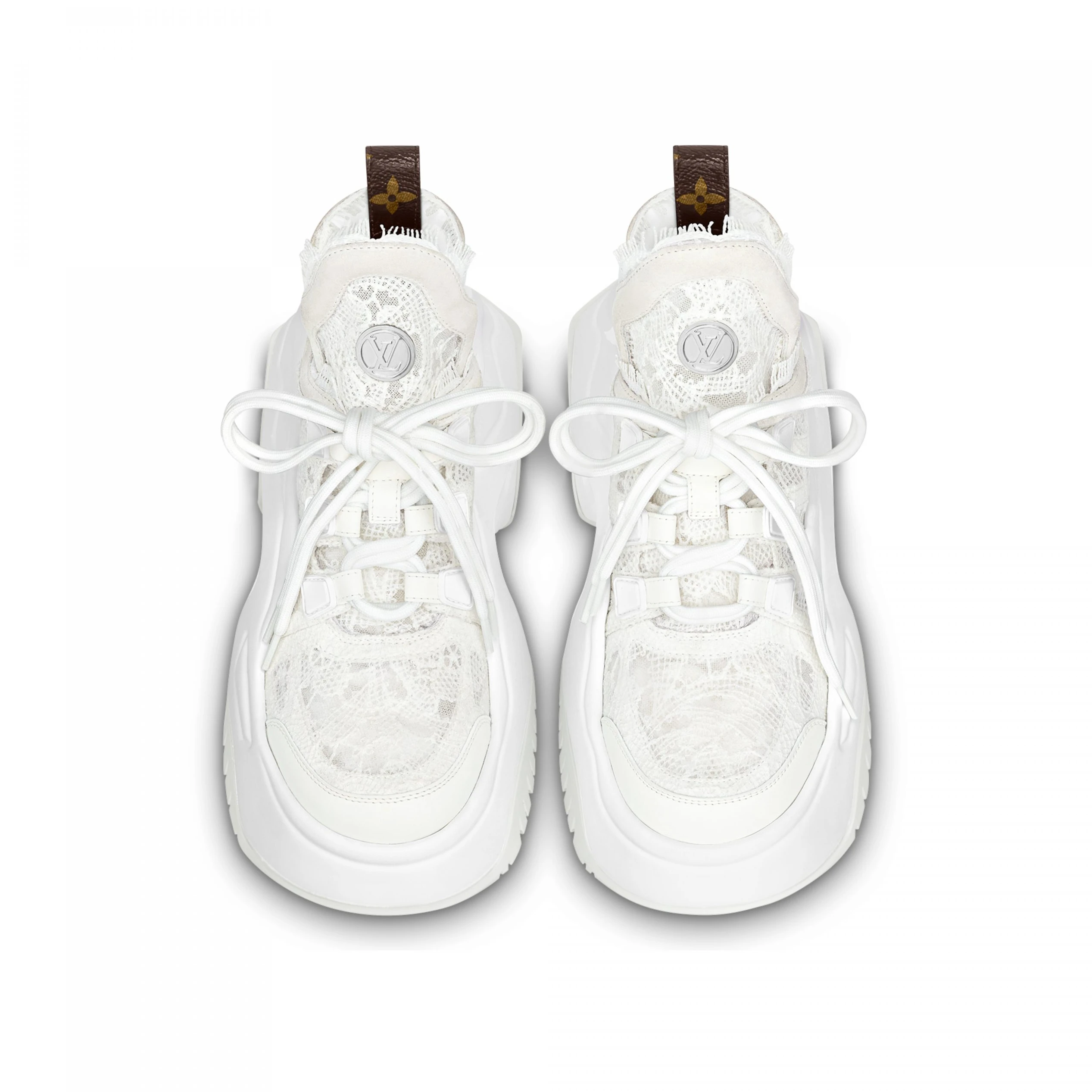 Mythick.ru Louis Vuitton LV Archlight 2.0 Platform Sneaker White 1ABI4A