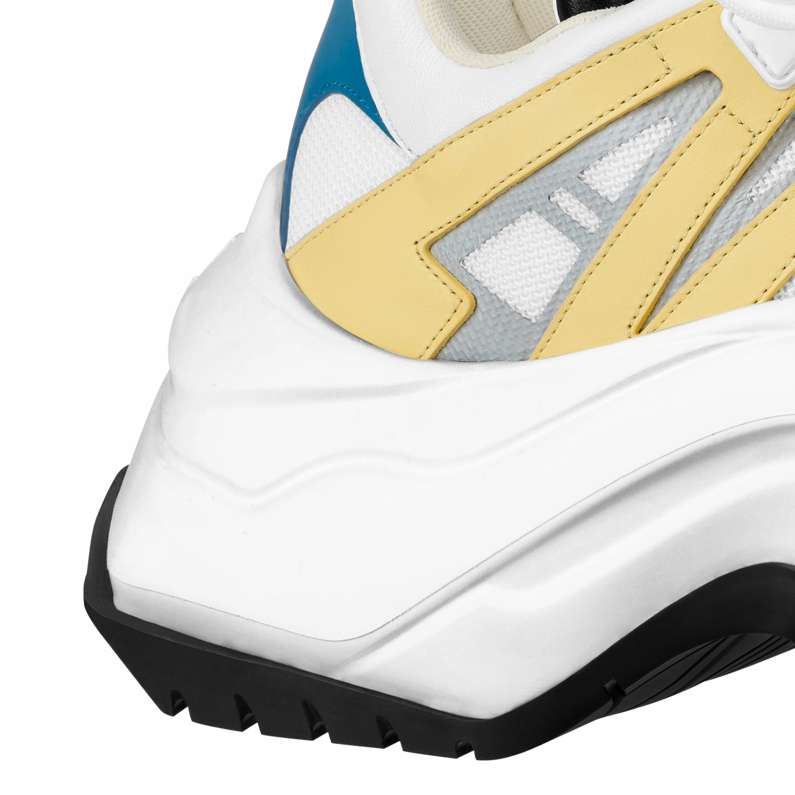 Replica bags Louis Vuitton LV Archlight 2.0 Platform Sneaker White Yellow 1ABIIE
