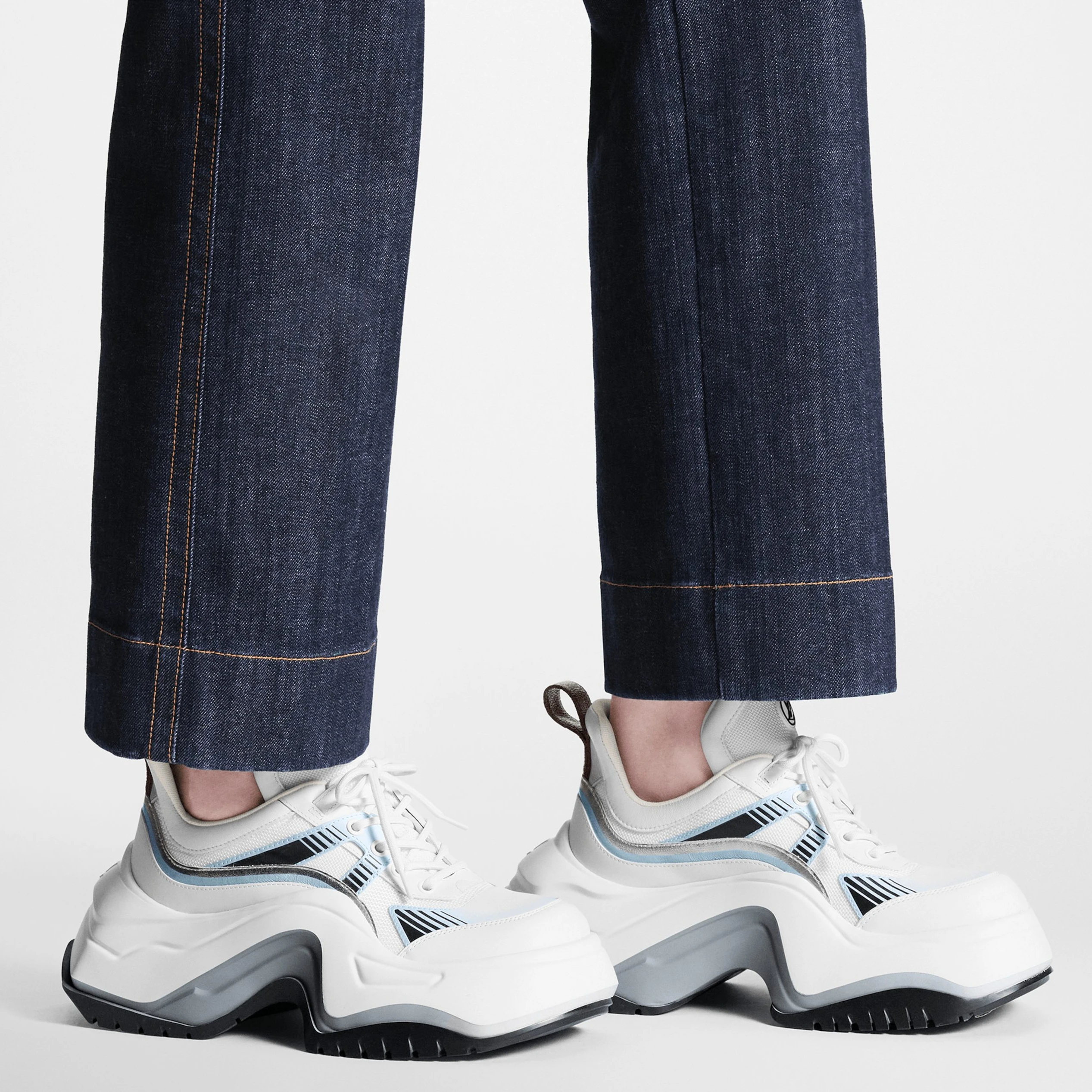 Mythick Louis Vuitton LV Archlight 2.0 Sneaker Platform Light Blue 1ABI0N