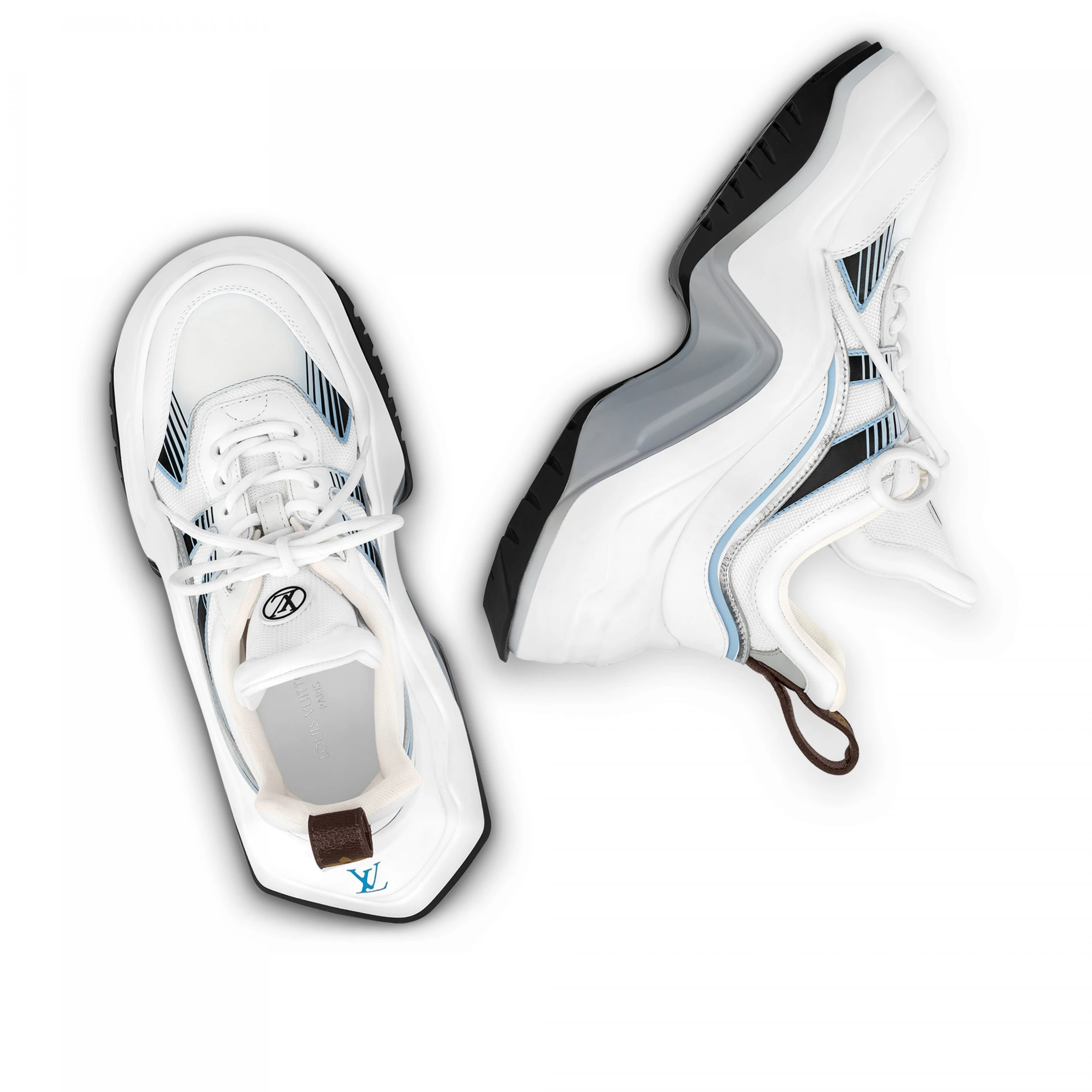 Mythick Louis Vuitton LV Archlight 2.0 Sneaker Platform Light Blue 1ABI0N