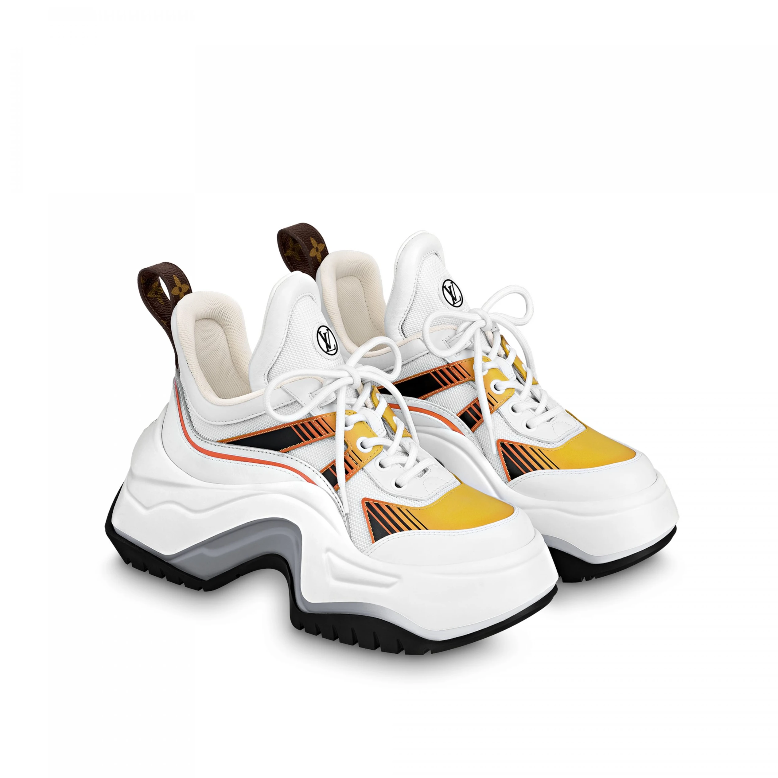Mythick Louis Vuitton LV Archlight 2.0 Sneaker Platform Orange 1ABHZZ