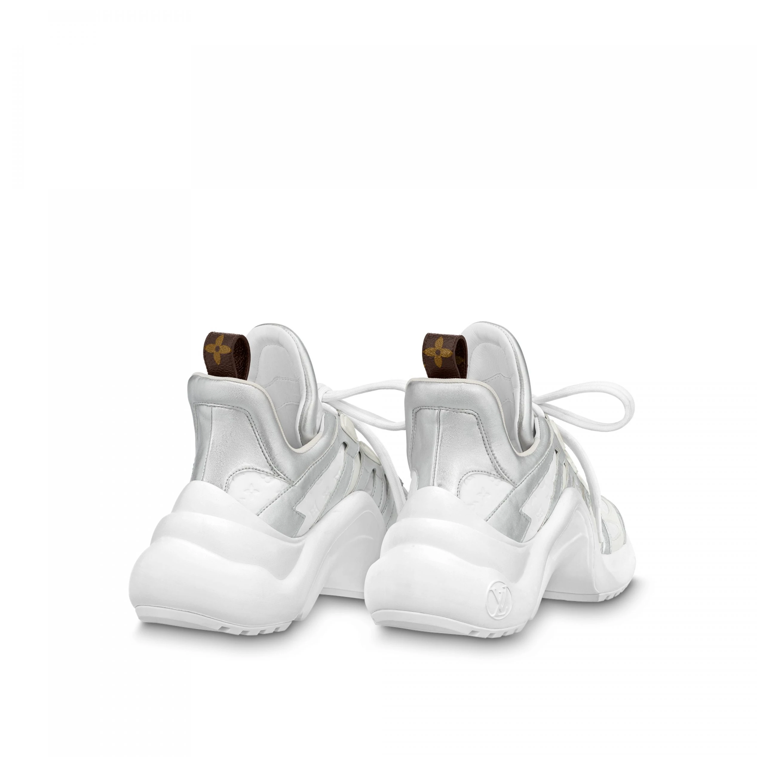 Top lv Louis Vuitton LV Archlight Sneaker Silver 1ABVFU