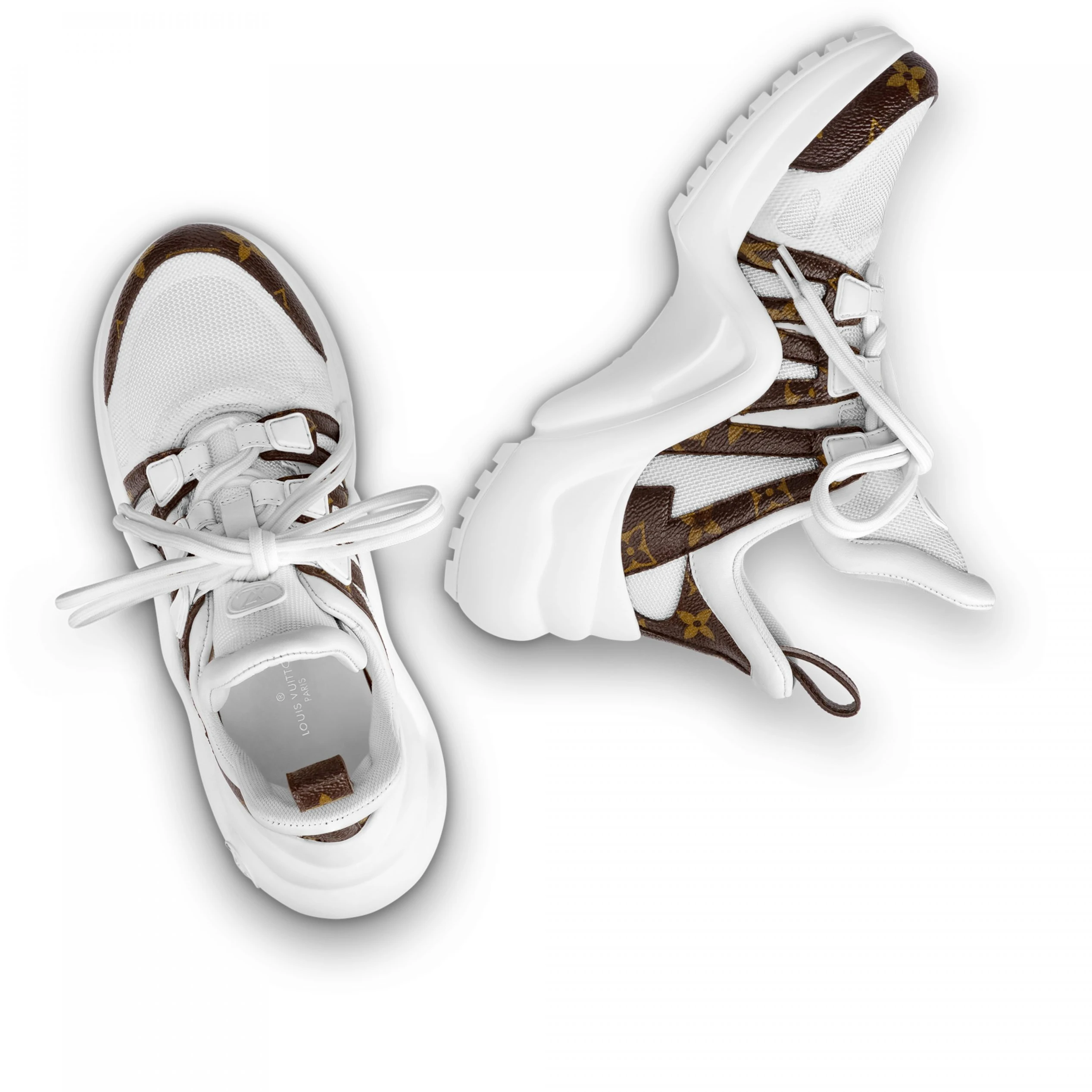 Lv belts replica Louis Vuitton LV Archlight Sneaker White 1A43KV