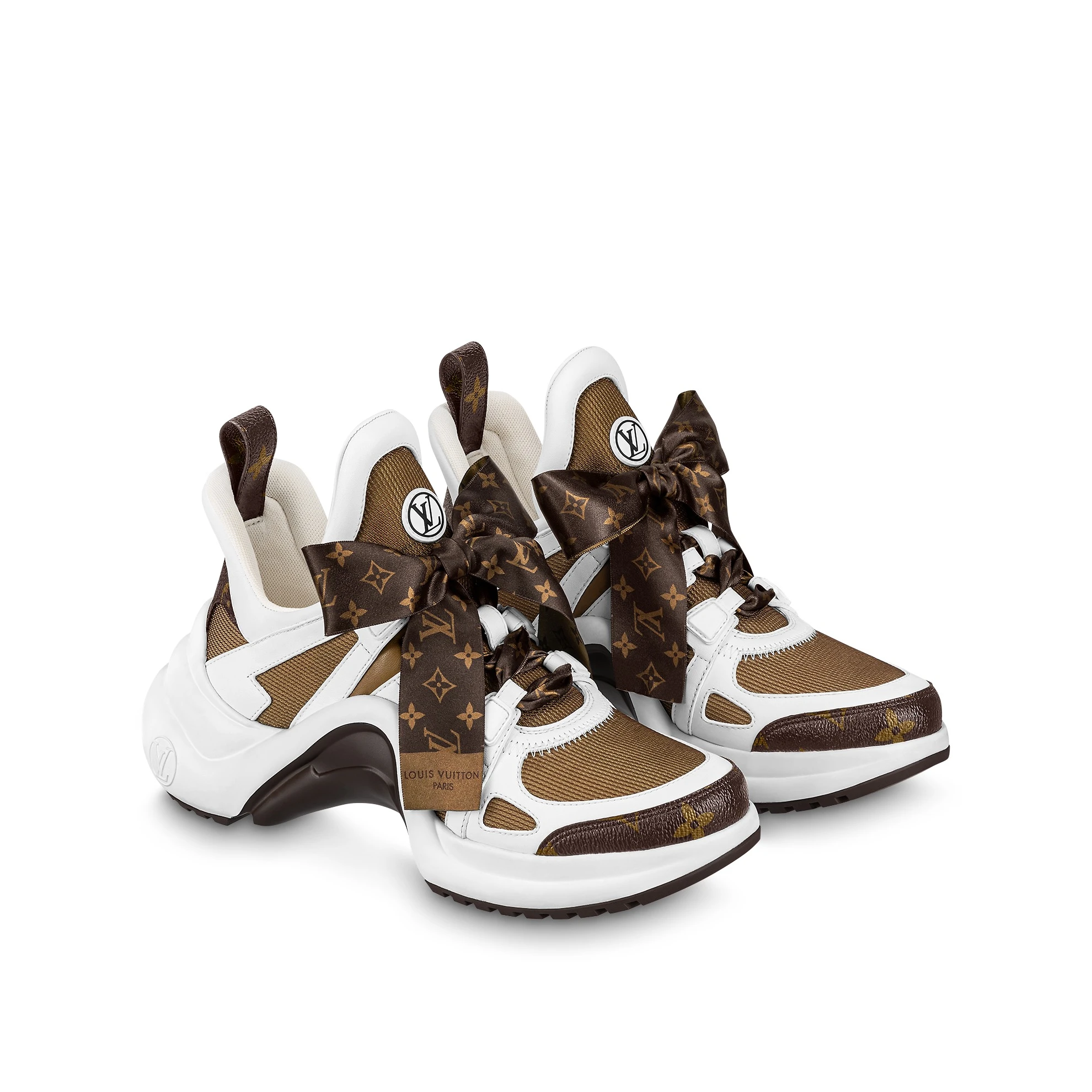 Replica bags Louis Vuitton LV Archlight Trainers Cacao Brown 1AACQG