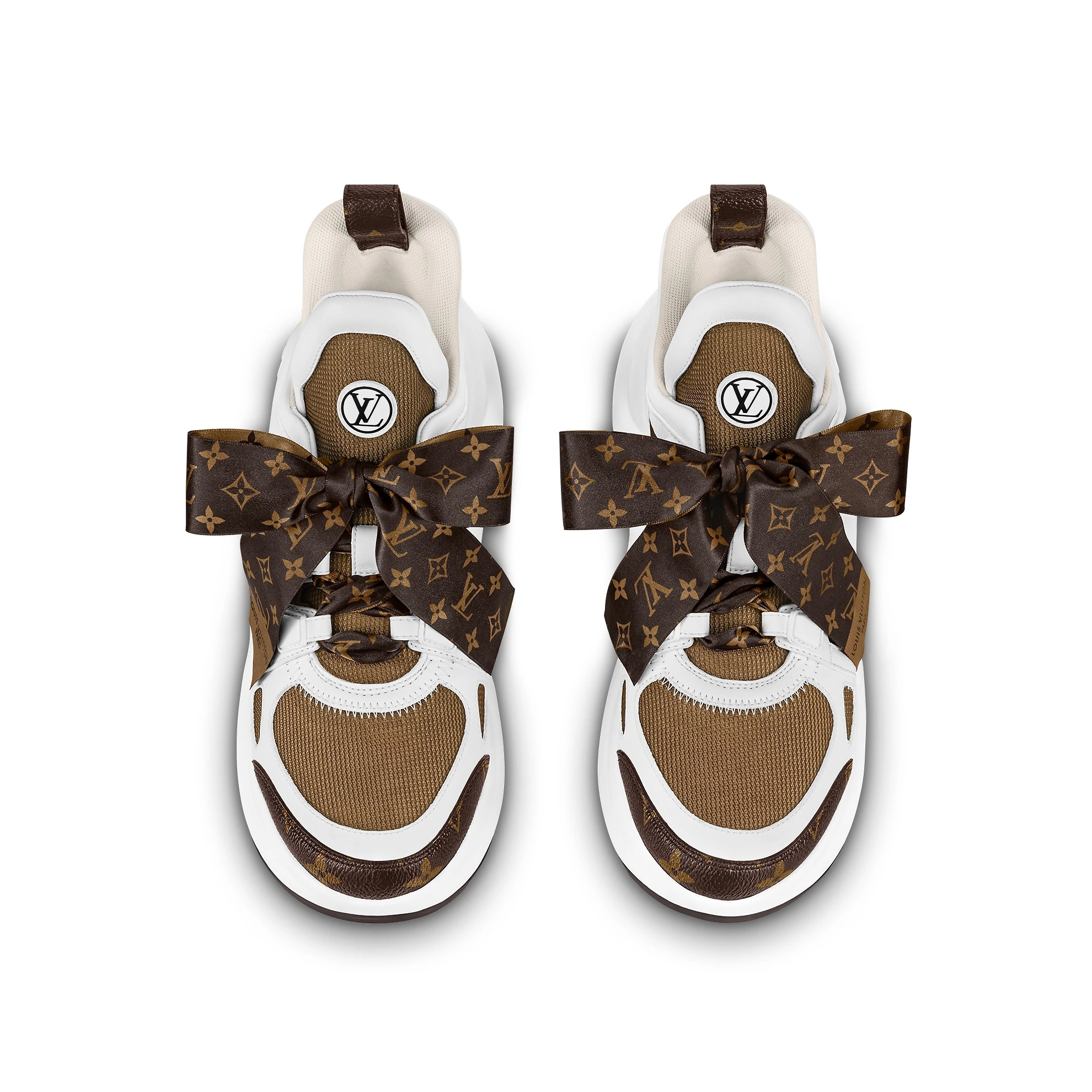 Replica bags Louis Vuitton LV Archlight Trainers Cacao Brown 1AACQG