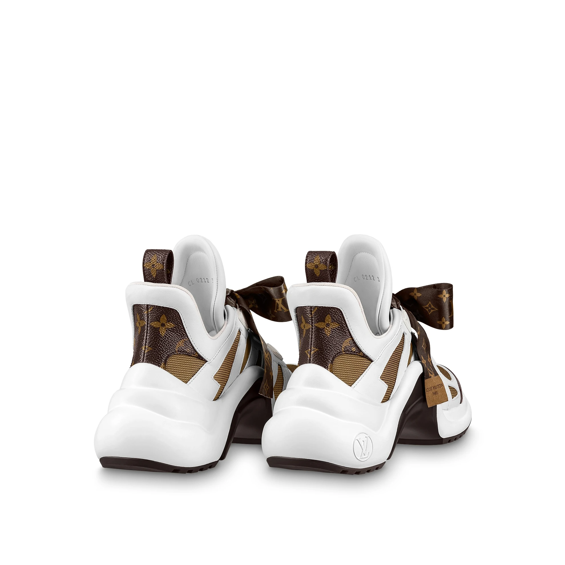 Replica bags Louis Vuitton LV Archlight Trainers Cacao Brown 1AACQG