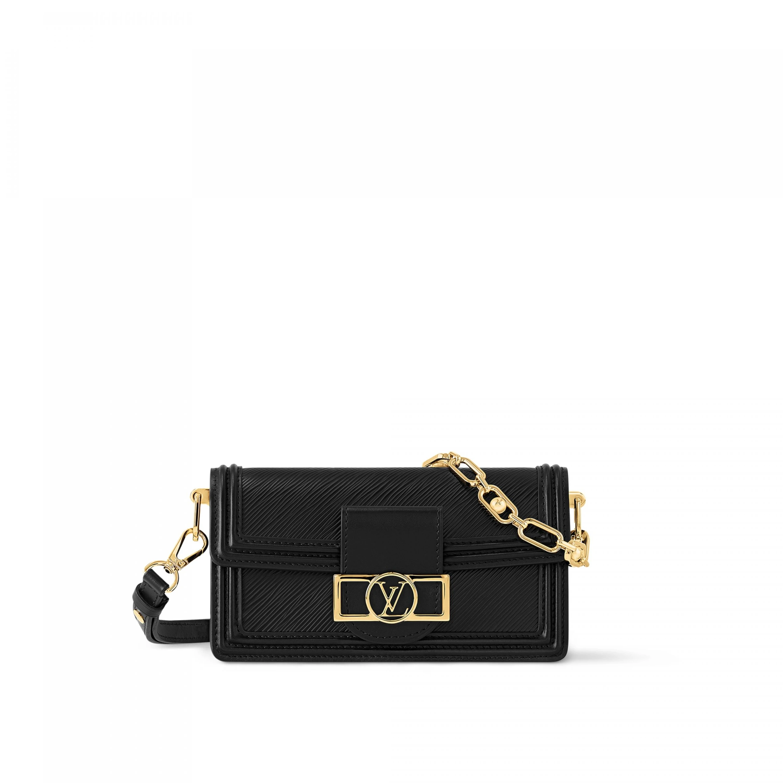 Louis Vuitton LV Night M23603 Dauphine East West Black