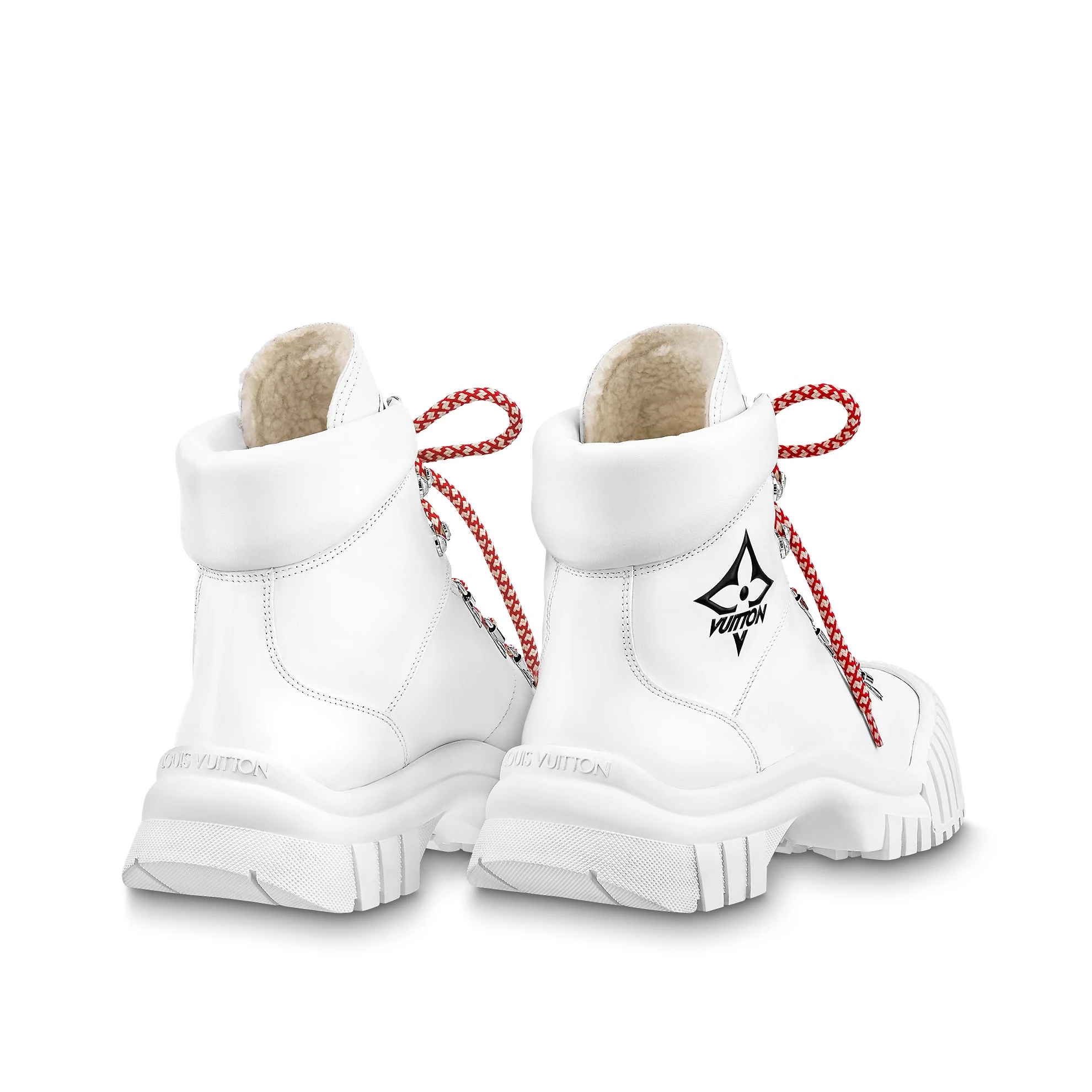 Mythick.ru Louis Vuitton LV Ruby Flat Ranger Boot White 1AAM1U