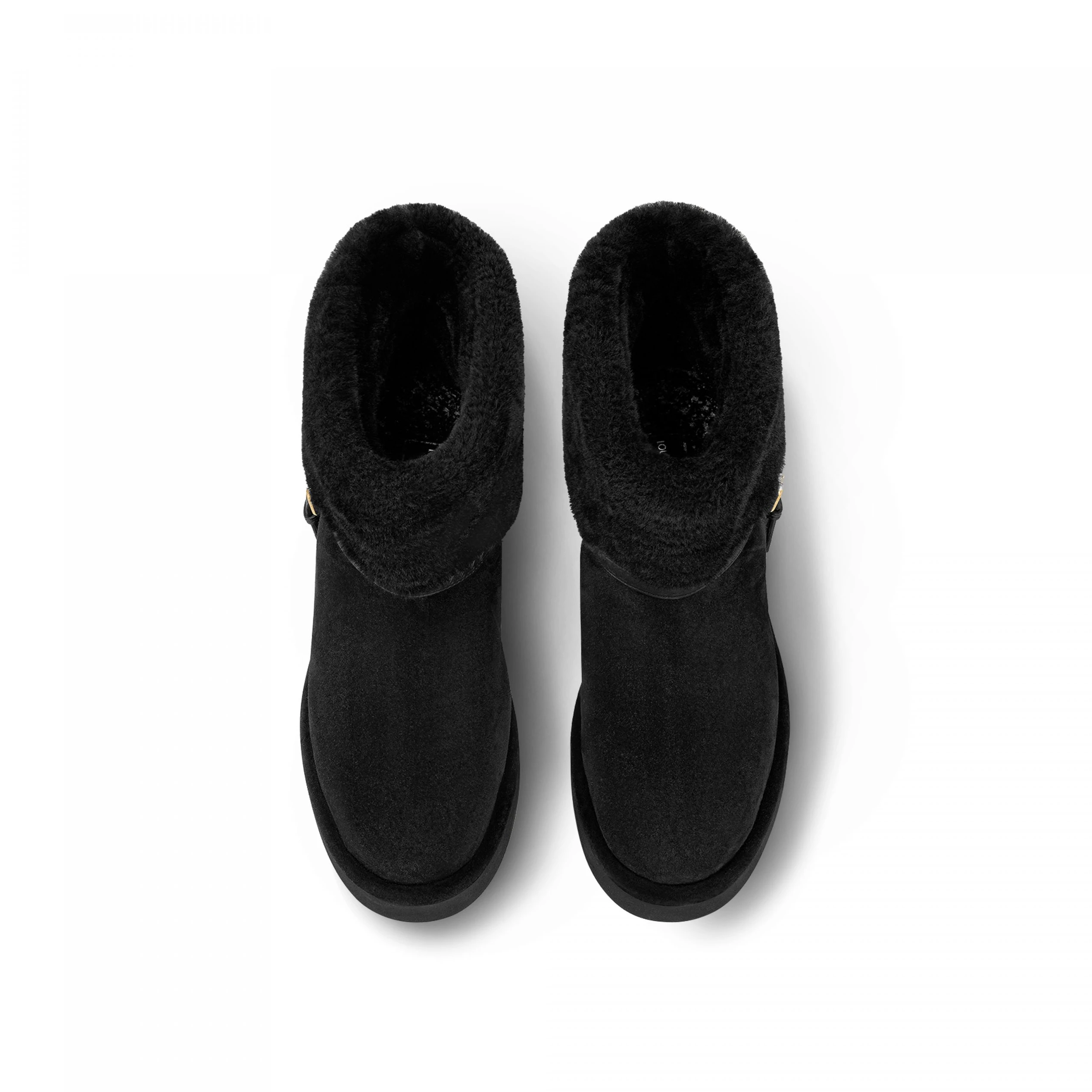 Replica bags Louis Vuitton LV SKI Aspen Platform Ankle Boot Black 1AC78P