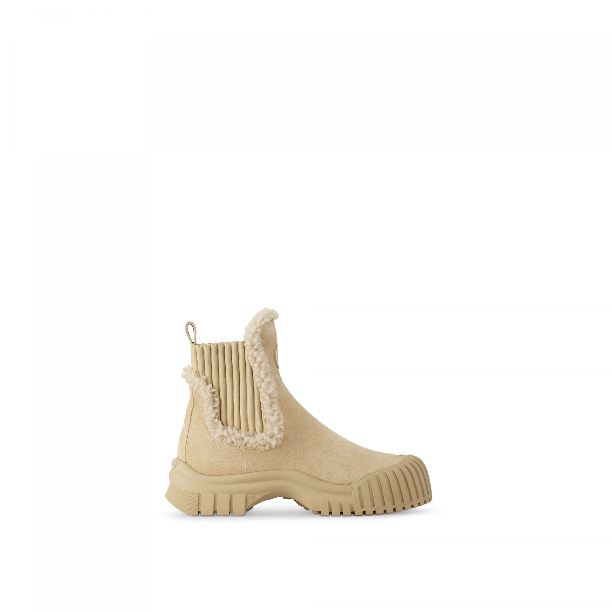 Louis Vuitton LV SKI Ruby Flat Ankle Boot Beige 1AC7AR