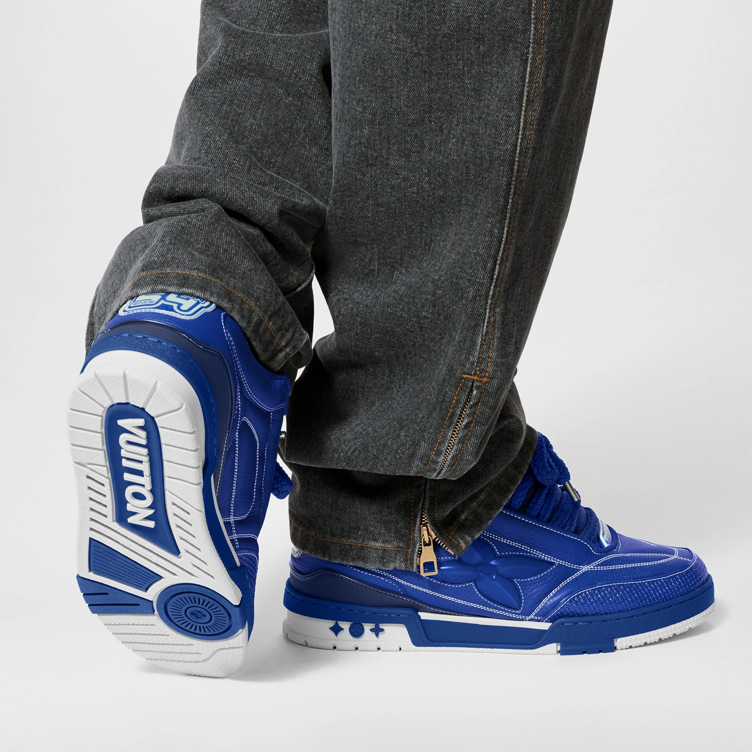Louis vuitton locations Louis Vuitton LV Skate Sneaker Blue 1ABZ77