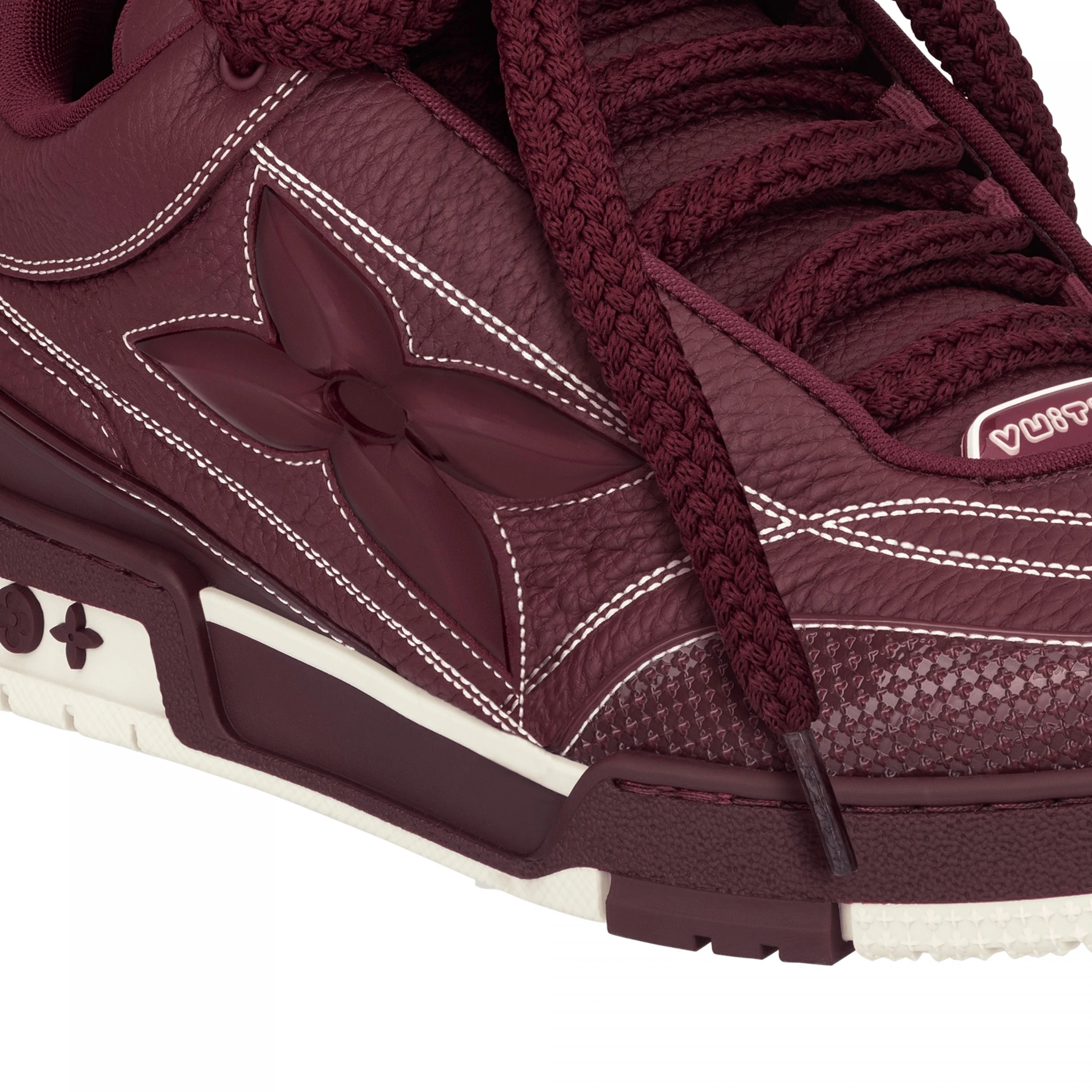 Replica bag Louis Vuitton LV Skate Sneaker Bordeaux Red 1ABZ6N