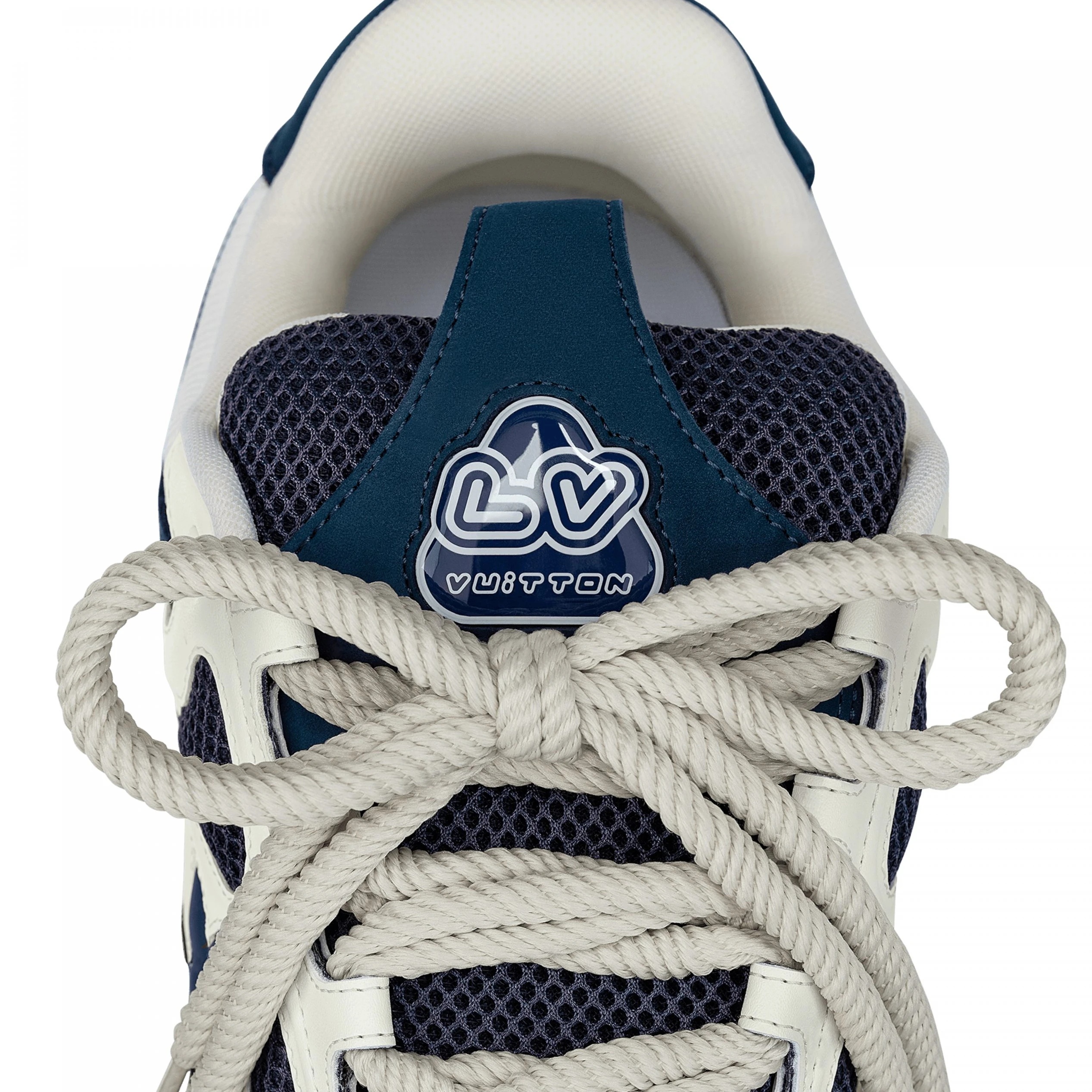Mythick.ru Louis Vuitton LV Skate Sneaker Navy Blue Marine 1ACF1U