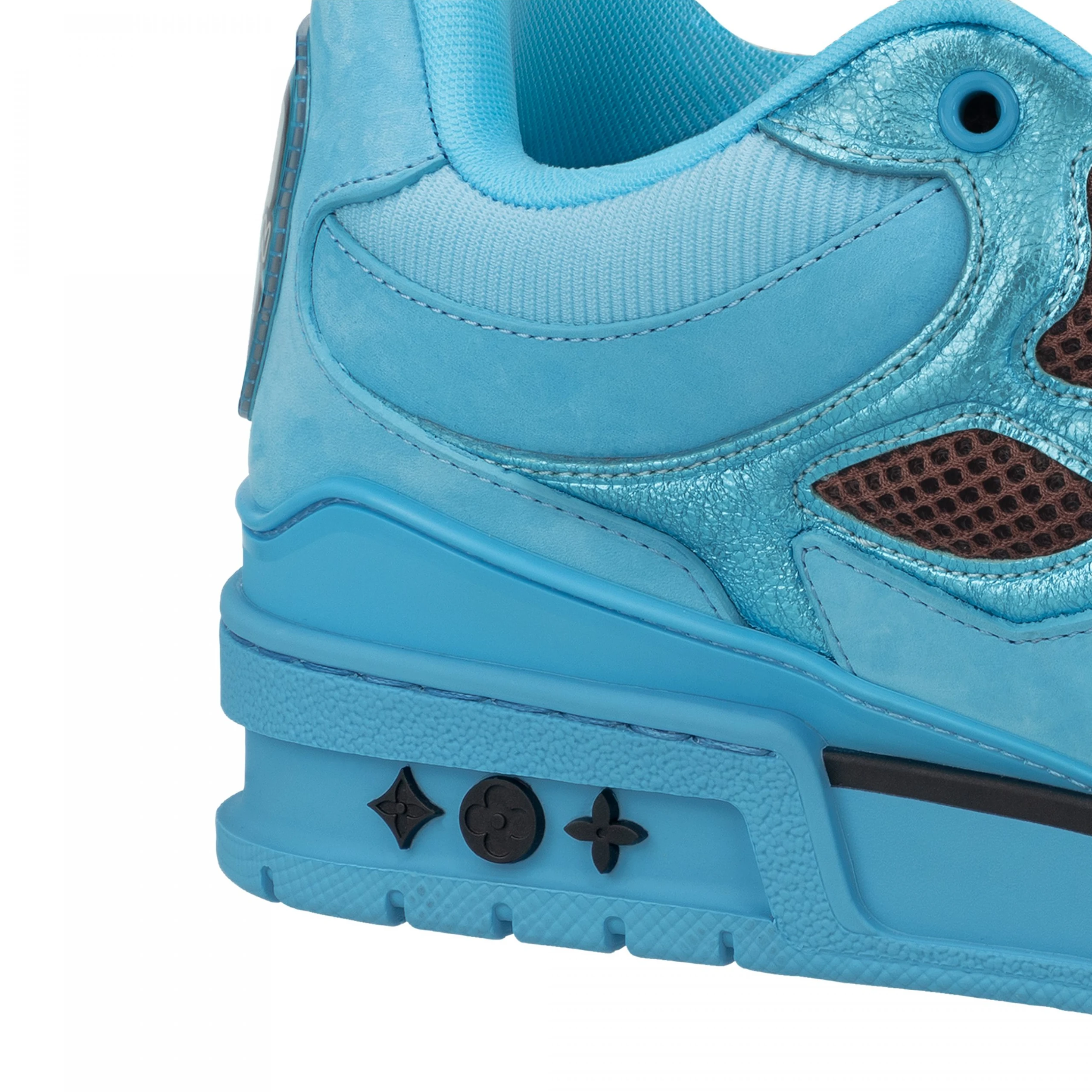 Mythick ru Louis Vuitton LV Skate Sneaker Since 54 Monogram Flowers Blue 1ABMIC