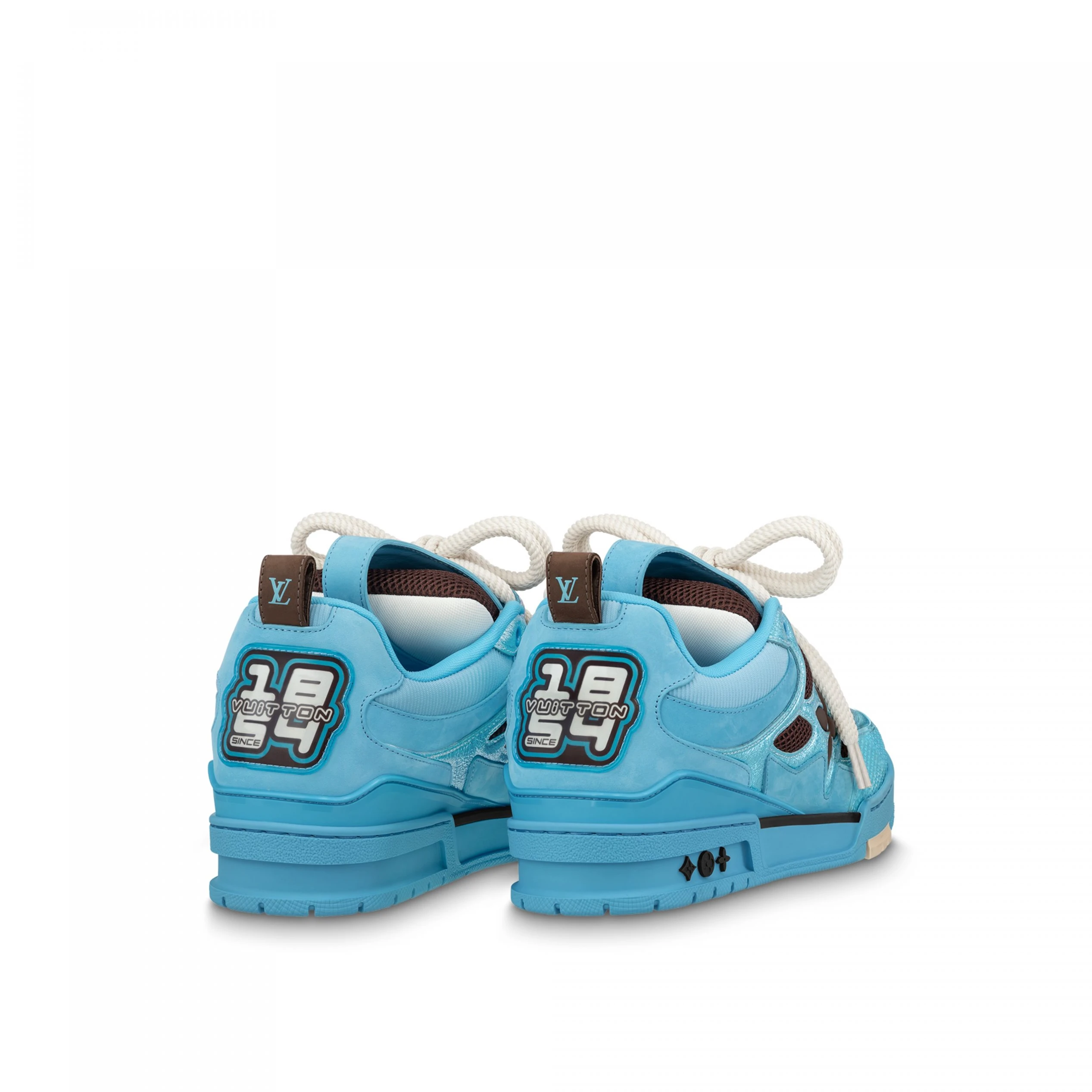 Mythick ru Louis Vuitton LV Skate Sneaker Since 54 Monogram Flowers Blue 1ABMIC